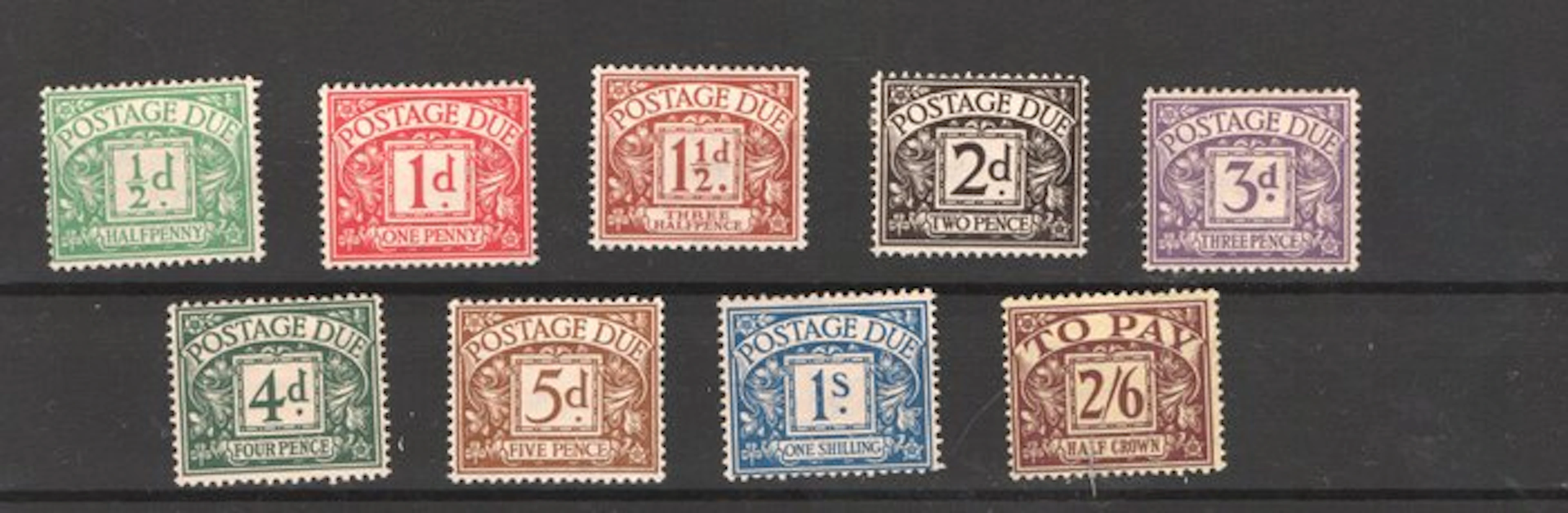 Great Britain 1924/1931 - Great Britain port unused