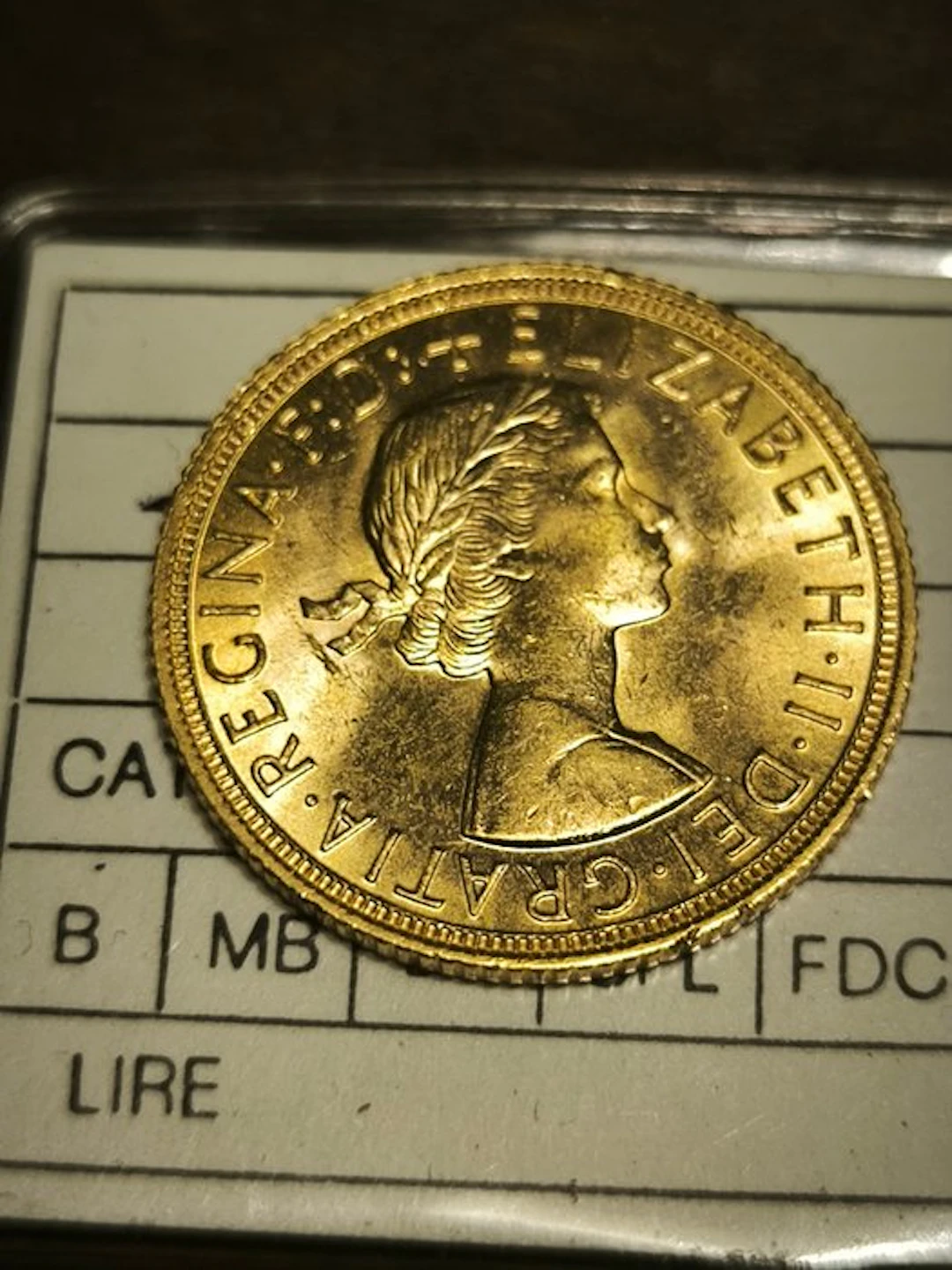 United Kingdom. Elizabeth II. Sovereign 1958
