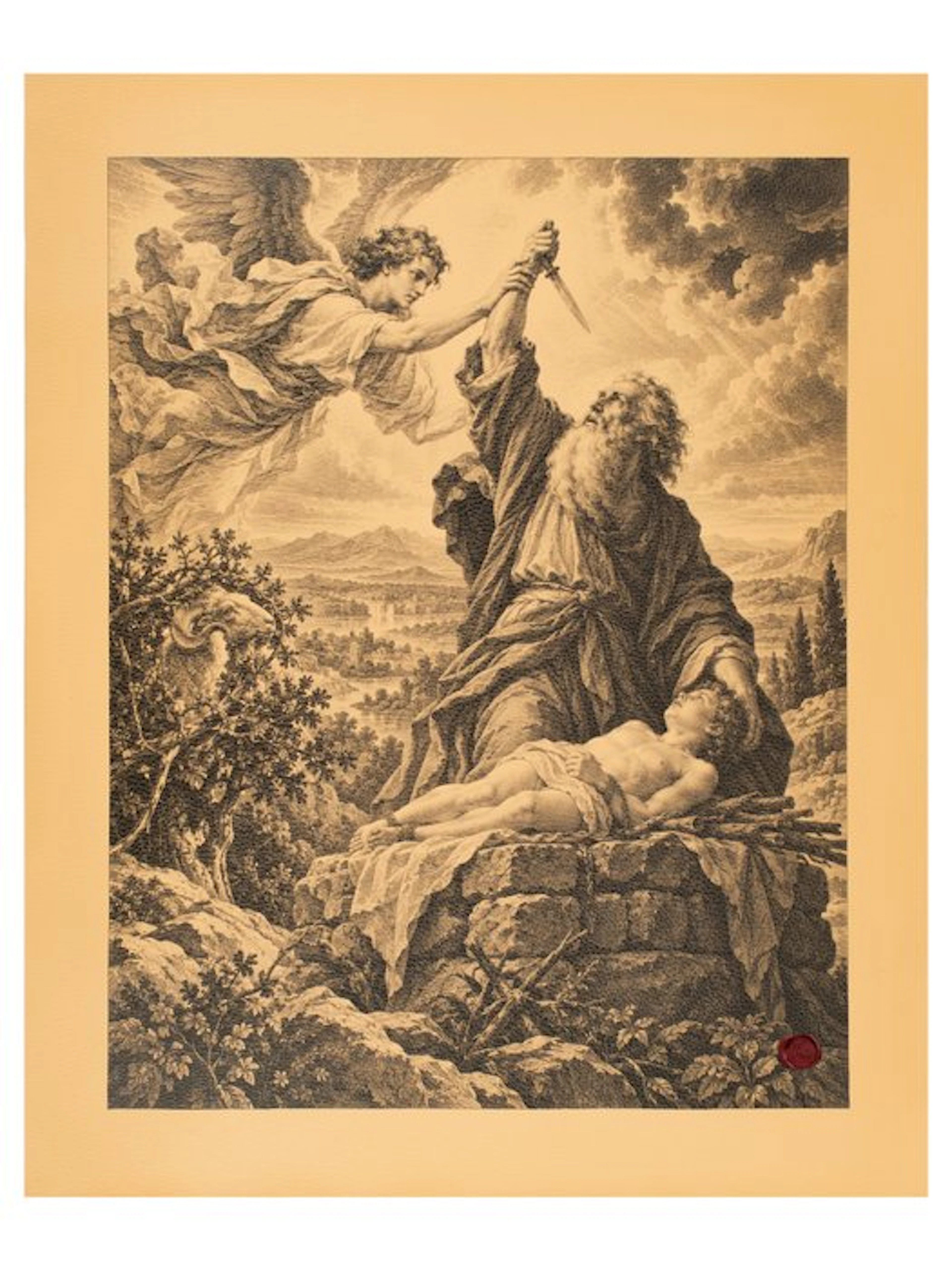 The Sacrifice of Isaac – The Trial of Abraham – Leather...