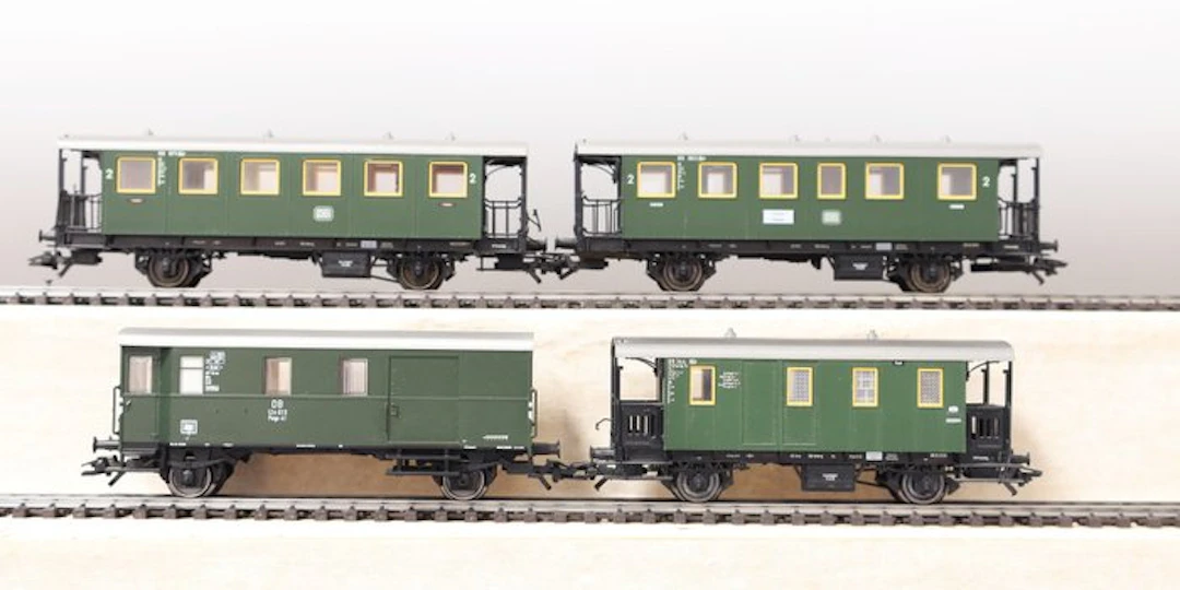 Märklin H0 - Model train wagon (4) - DB