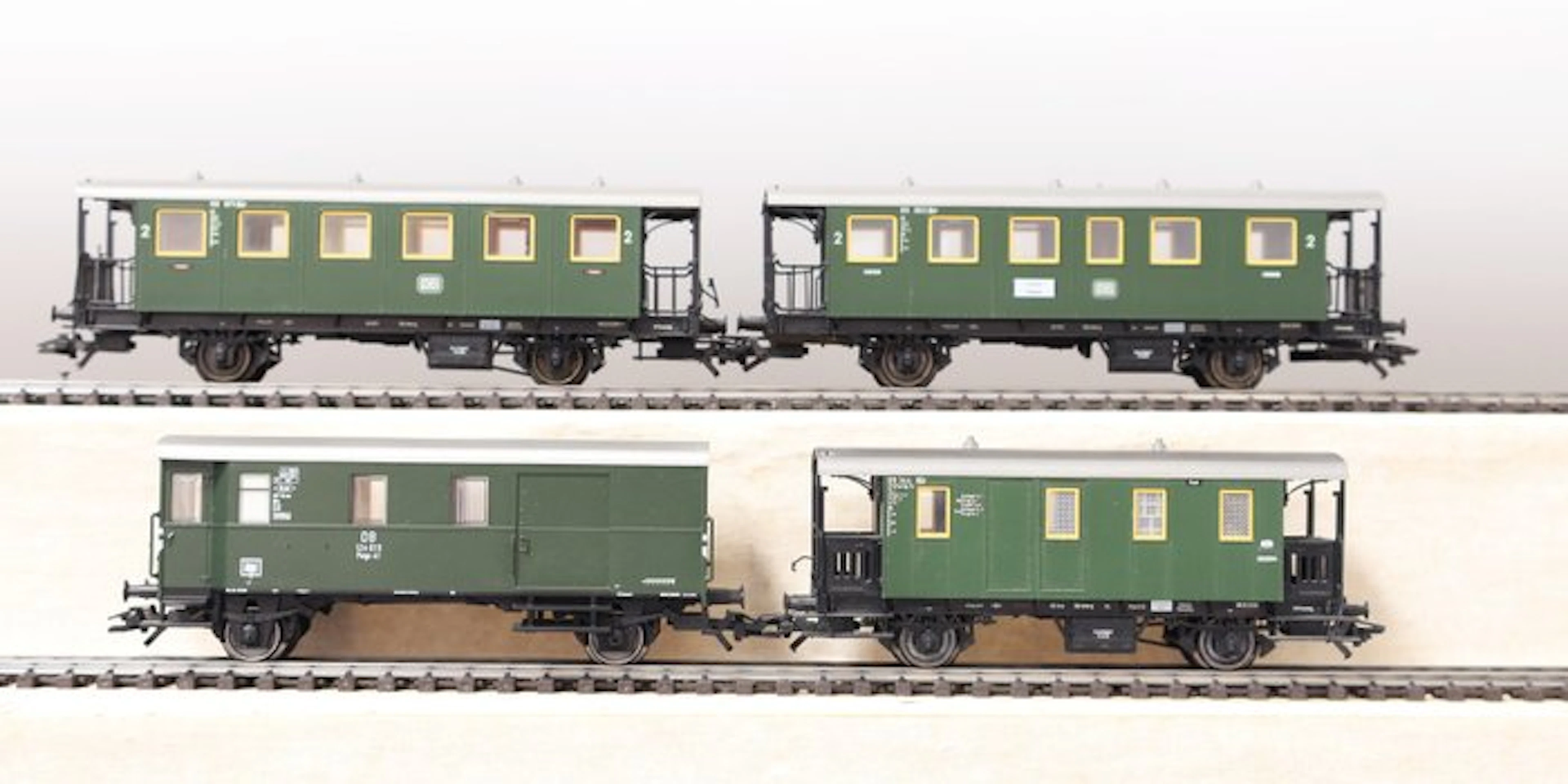 Märklin H0 - Model train wagon (4) - DB