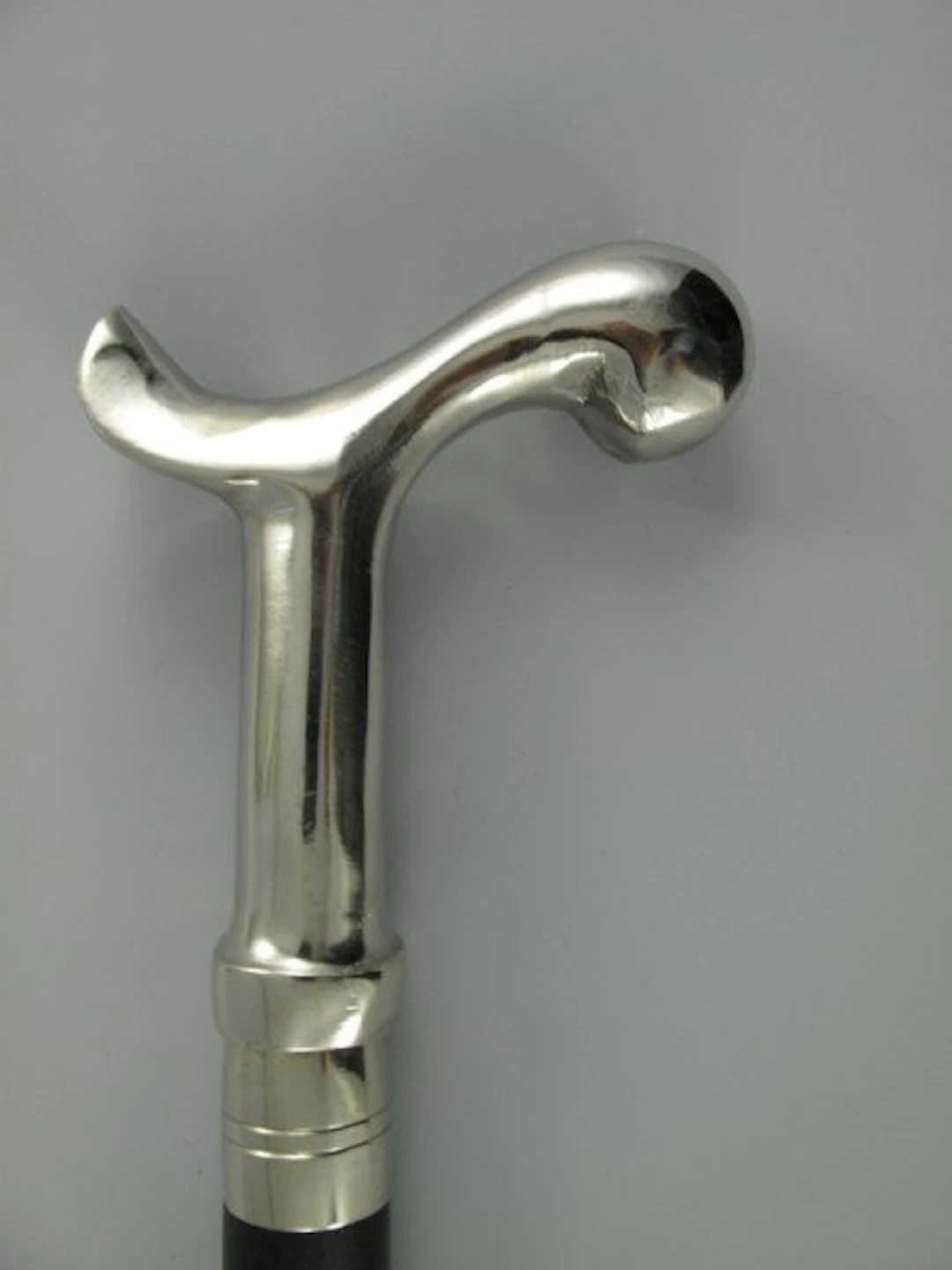 Walking stick - Wood, Brass