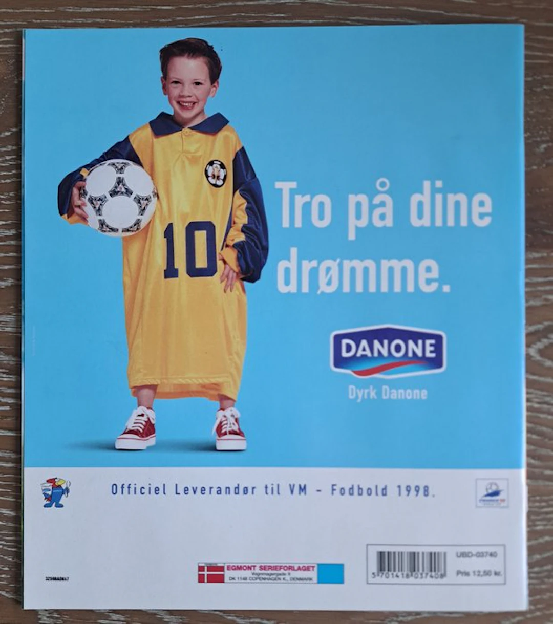 Panini World Cup France 98 - Ultra rare Danish...