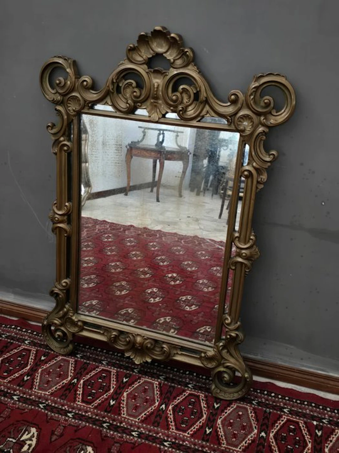 Wall mirror - Wood, Glass