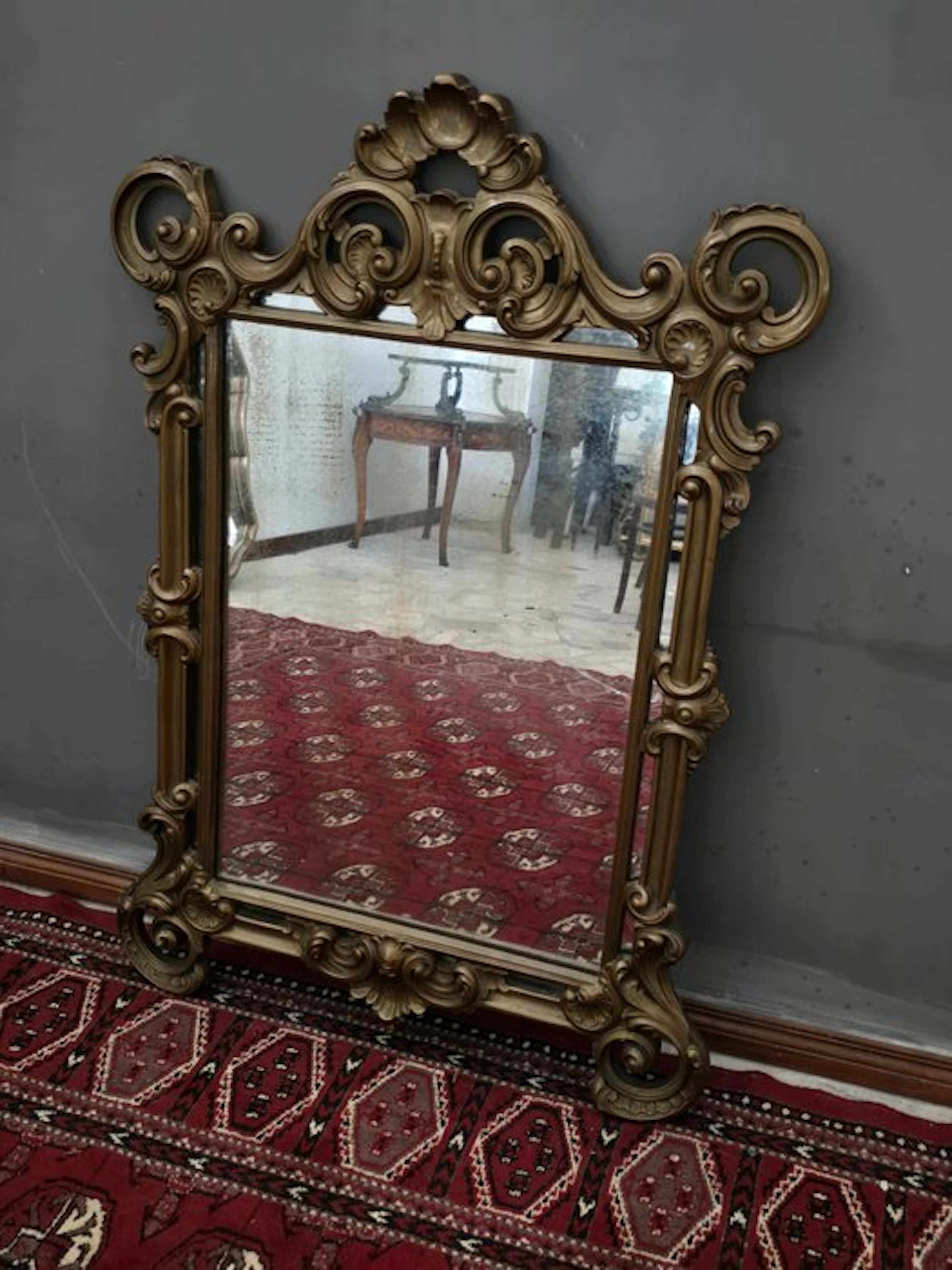 Wall mirror - Wood, Glass