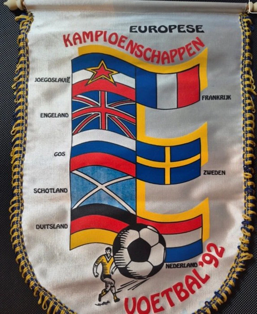 Campionati europei - 1992 - Flag / pennant