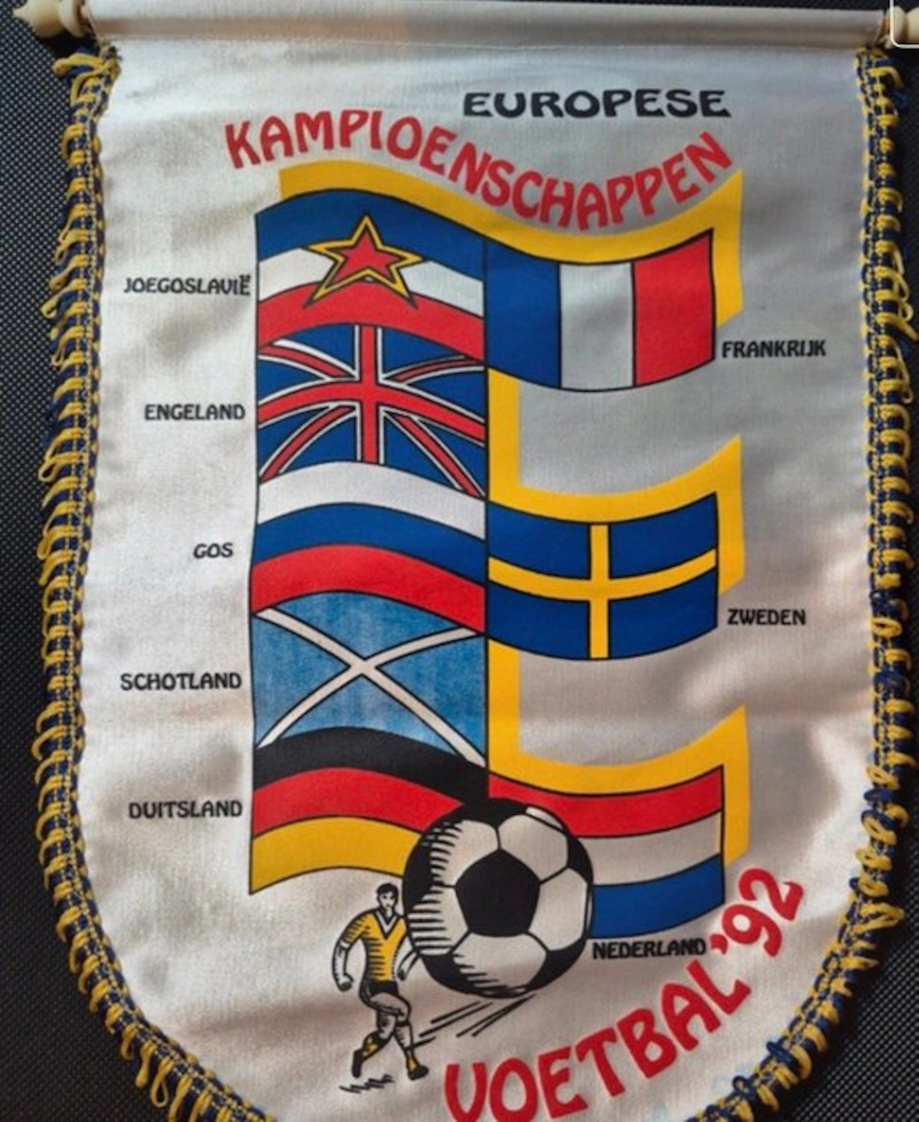 Campionati europei - 1992 - Flag / pennant
