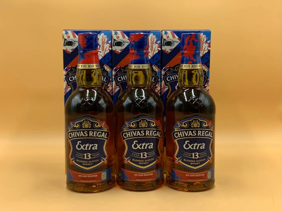 Chivas Regal 13yo Extra Rye Cask Selection - 70cl - 3 bottles