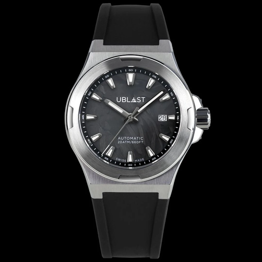 Ublast - Beyond Forget Carbon Dial - Automatic Swiss Made...