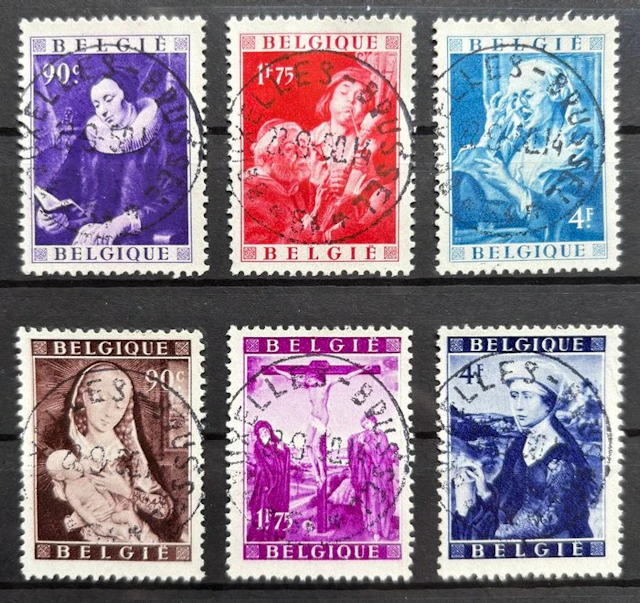 Belgium 1949 - Jordaens and Van der Weyden