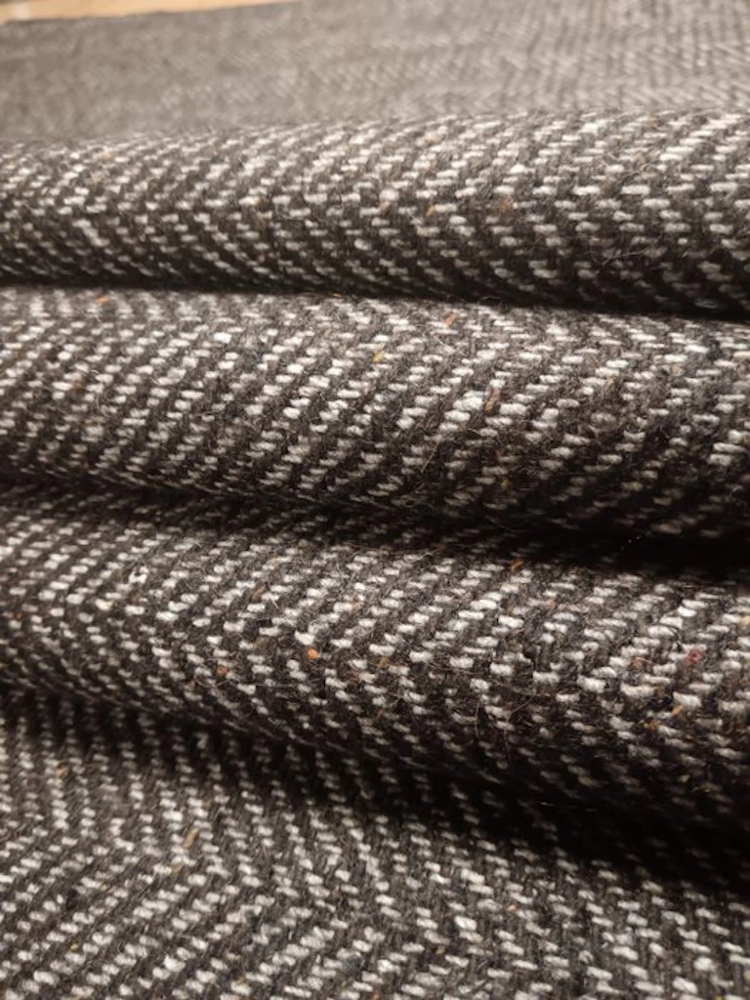 Pure Wool Tweed E 728 Size 5.50 x 1.50 m - Textile - 550 cm - 150 cm - Lana