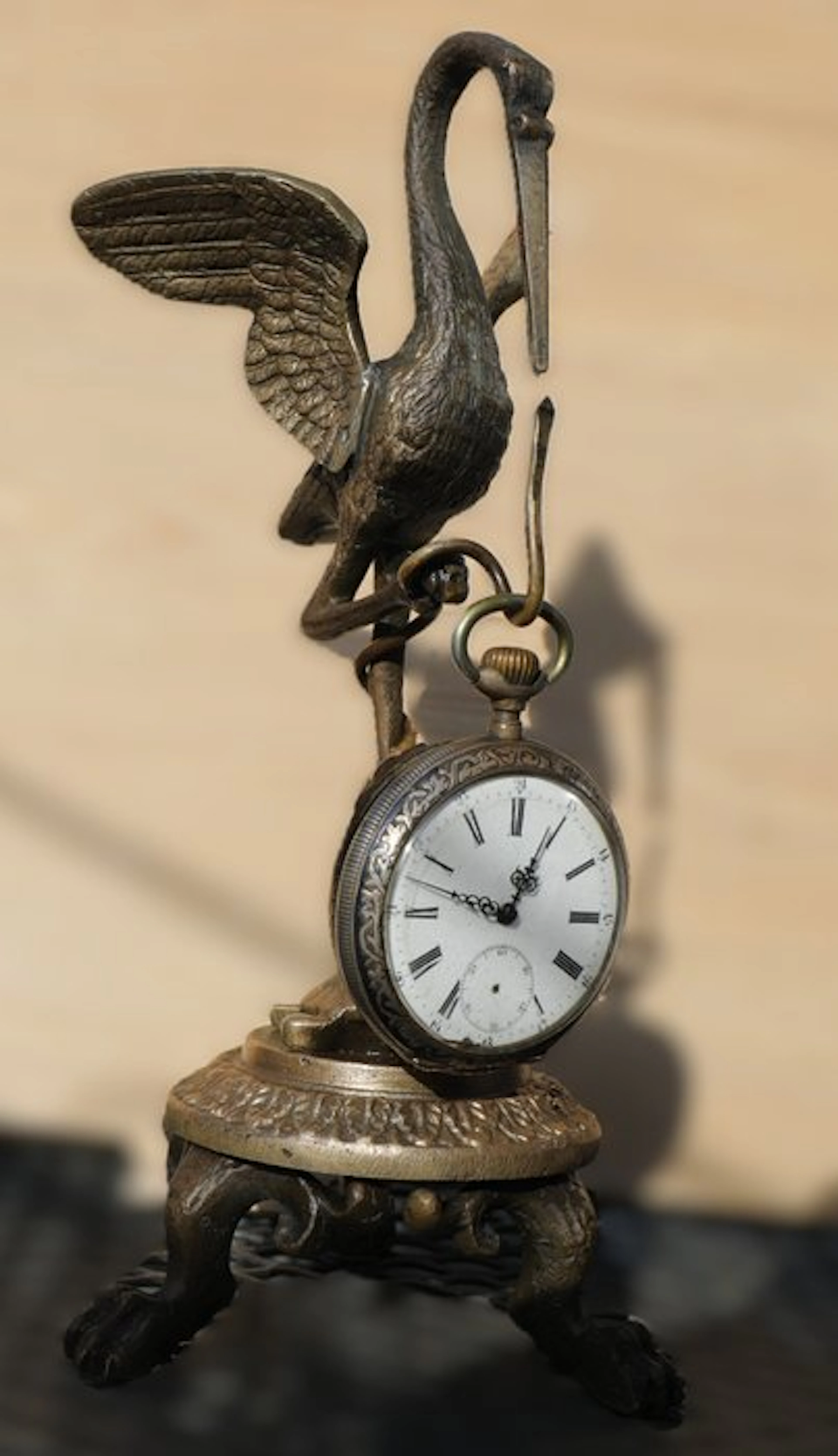 Antique inspired Architectural base (2) - Kranich auf...
