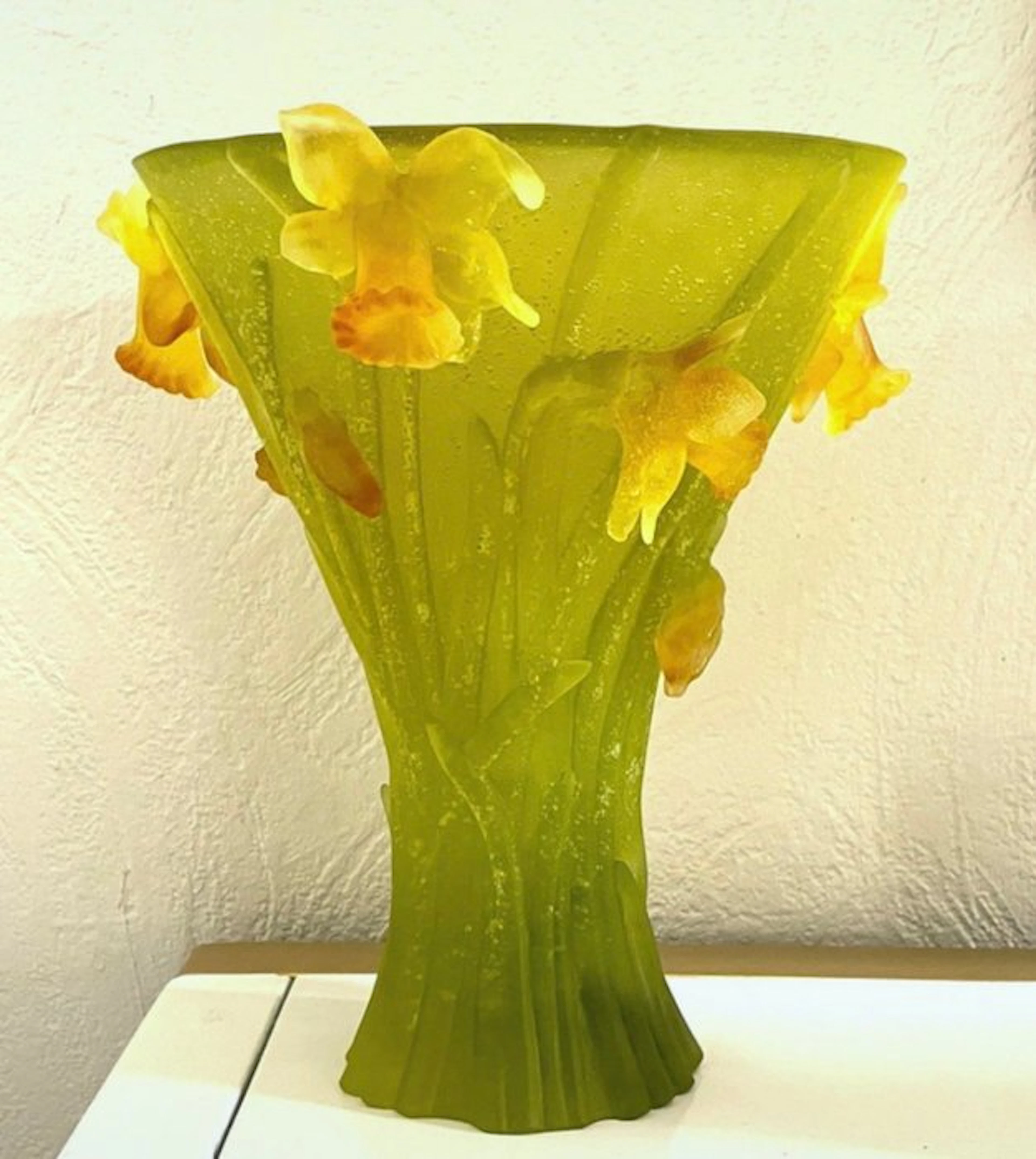Daum - Vase - Jonquille - Crystal