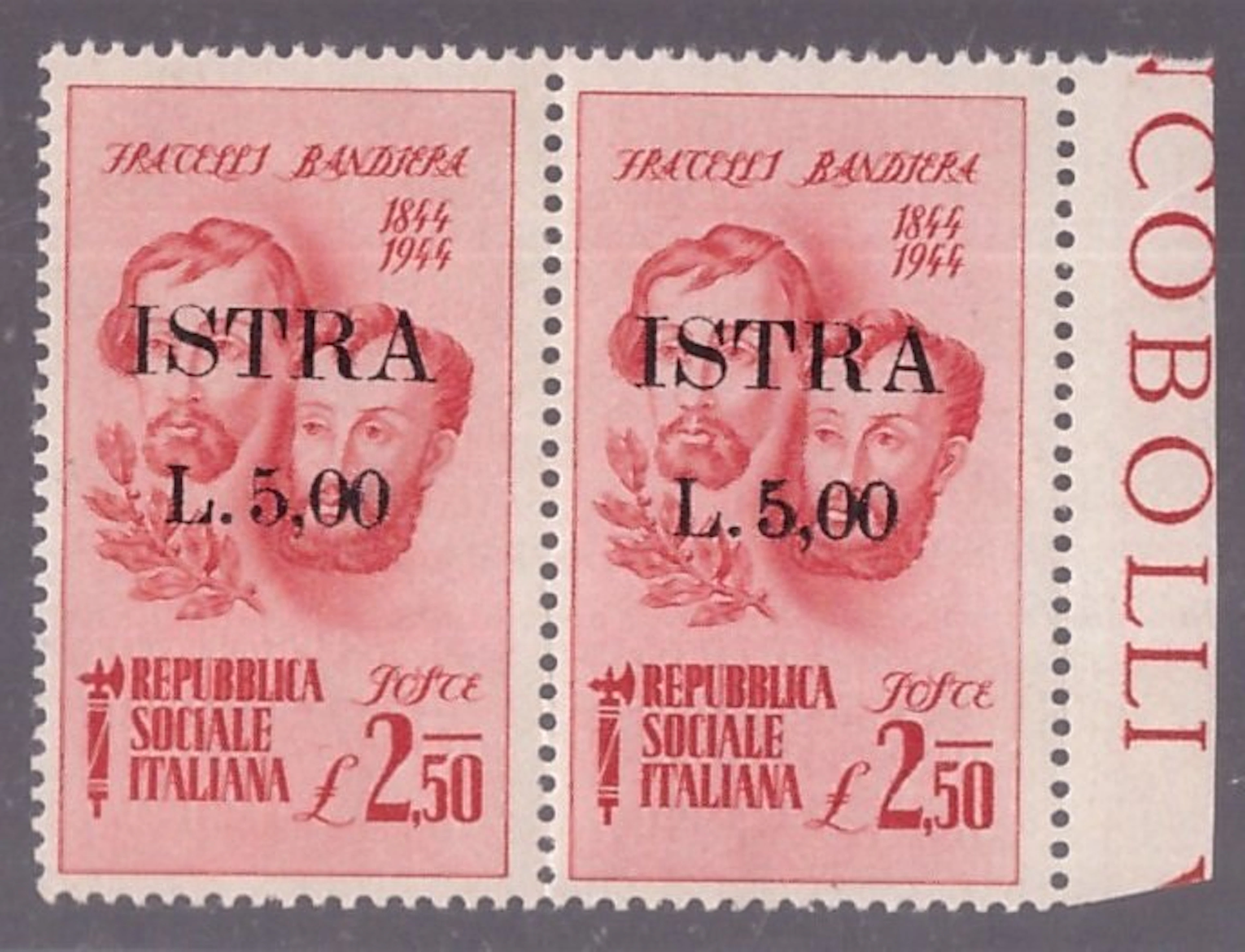 Yugoslav occupation of Pola (Istria) 1945 - Horizontal...