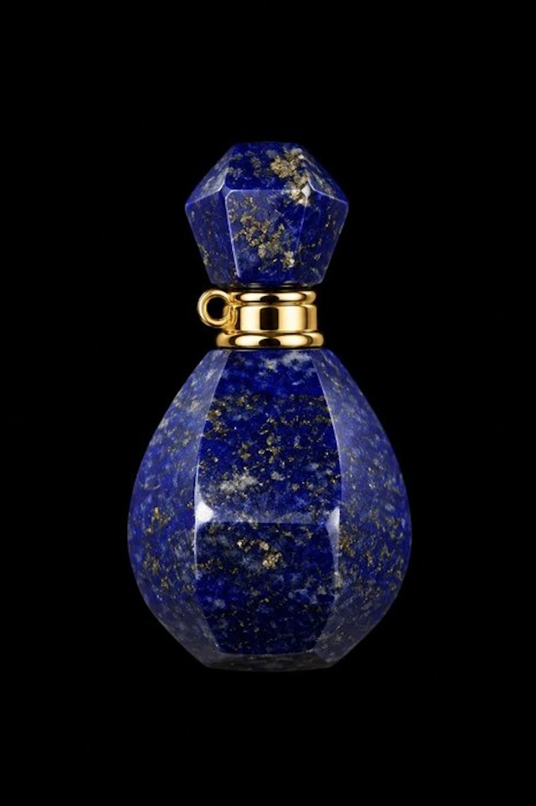Premium Quality Natural Lapis Lazuli Perfume Bottle Pendant - Pendant