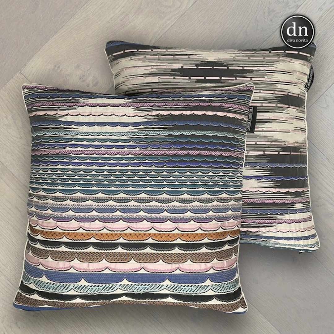 Missoni - Premium sized pillows - Set of 2 - Made of...