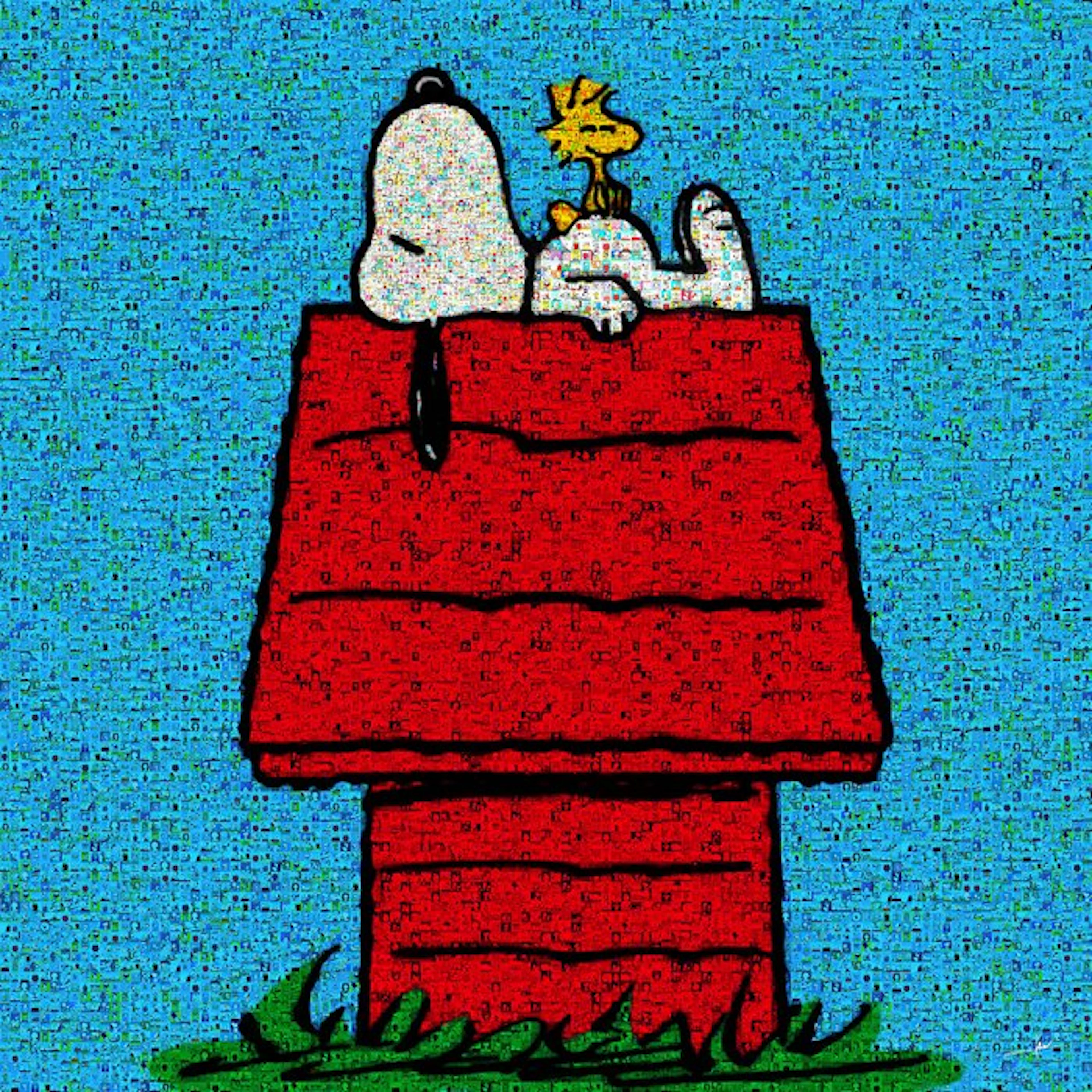 David Law (1967) - Snoopy & Woodstock