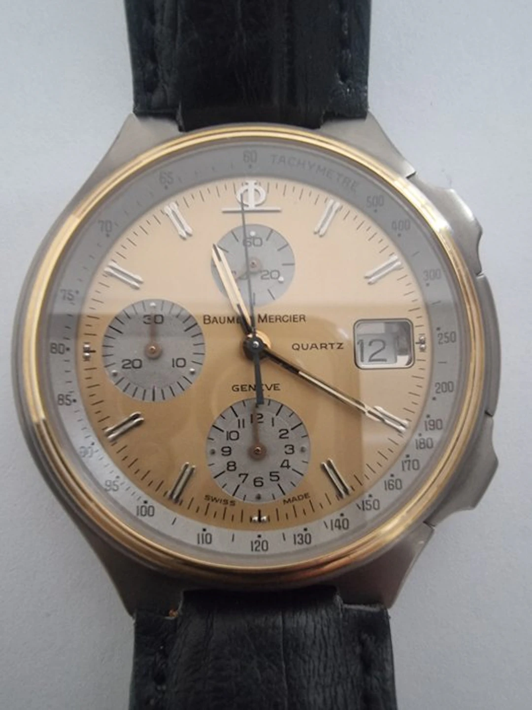 Baume & Mercier - solid 18k gold Bezel - 6100.098 - Men - 1990-1999