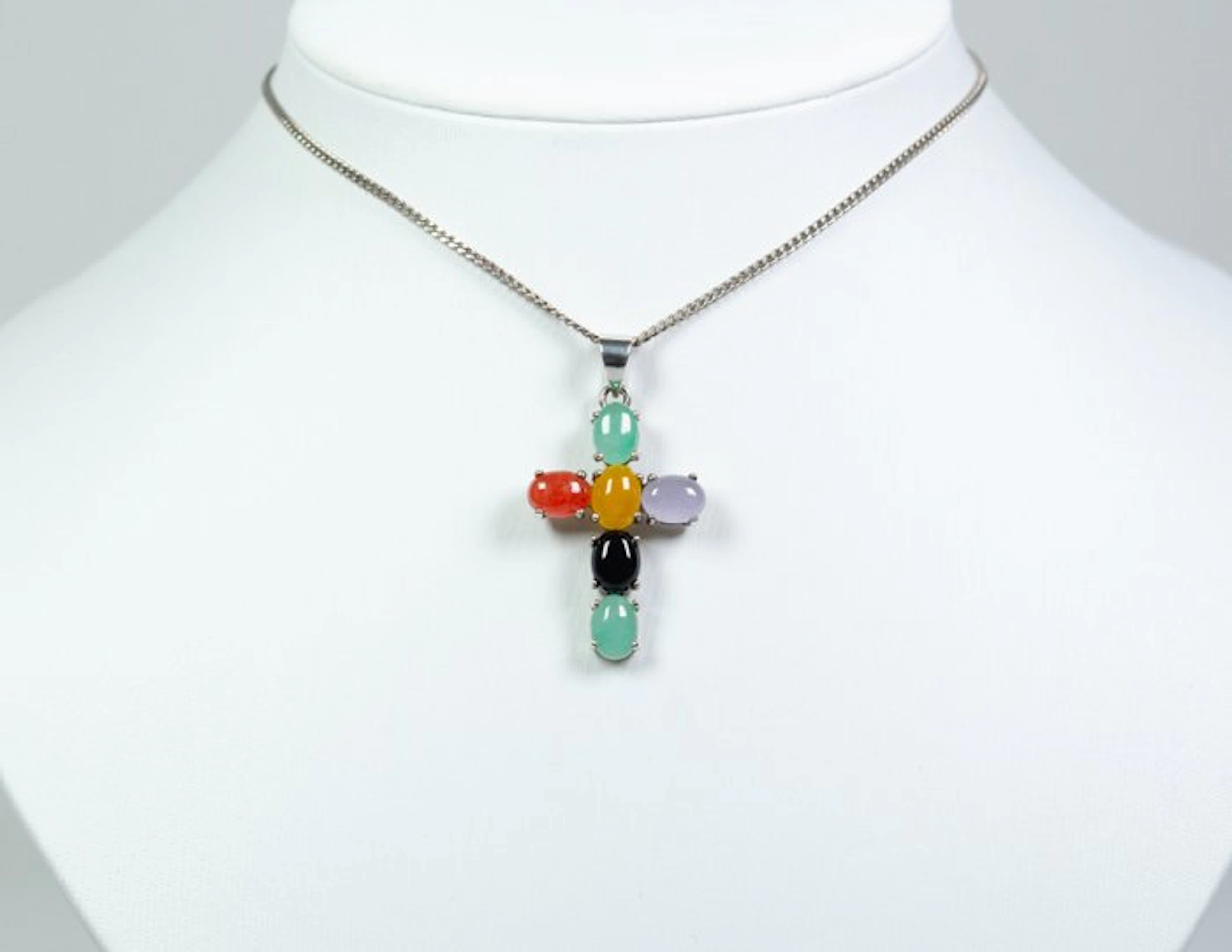 No reserve price - Necklace with pendant - 925 silver...