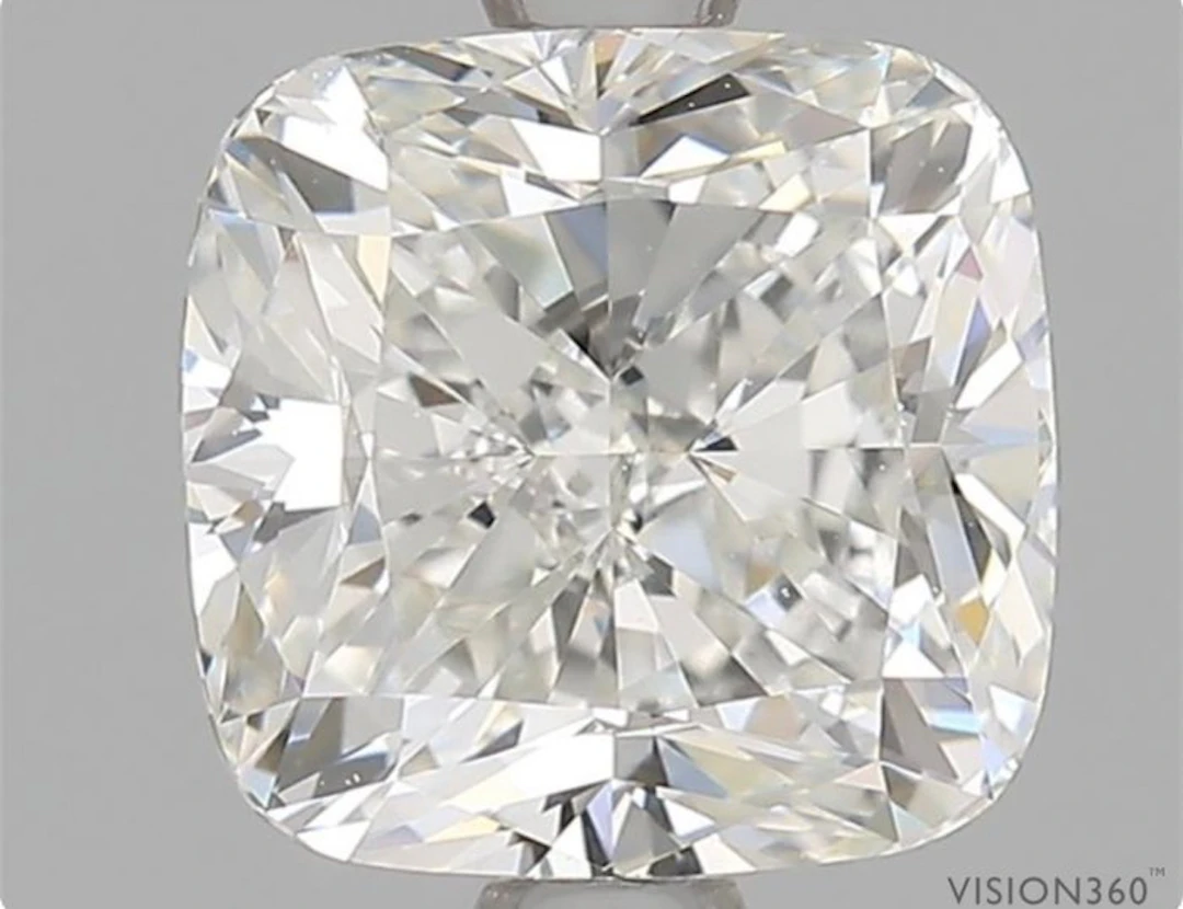 1 pcs Diamond (Natural) - 2.01 ct - Cushion - G - VVS2 - HRD Antwerp