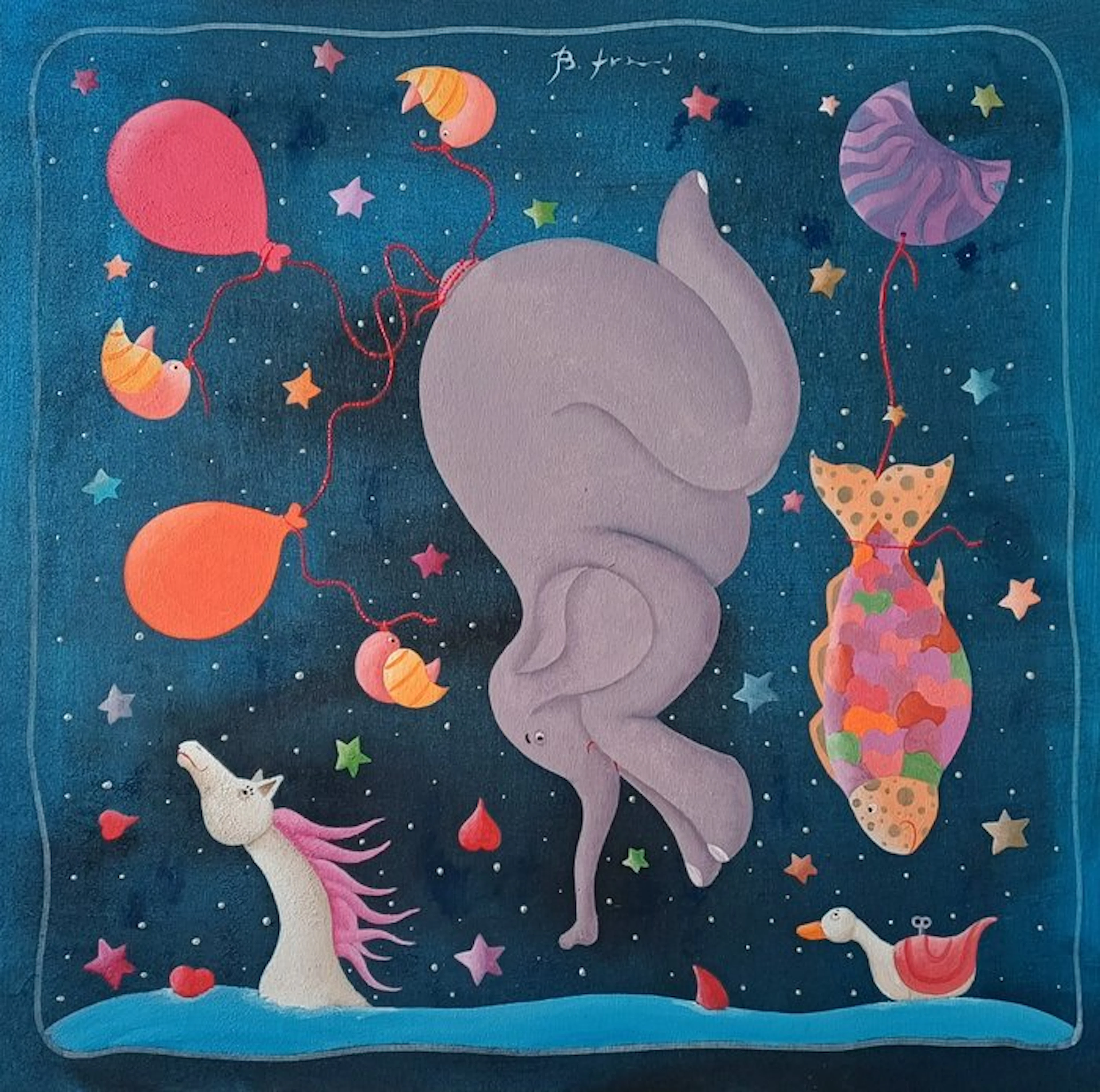 Beppe Francesconi - Il bagno nudi.