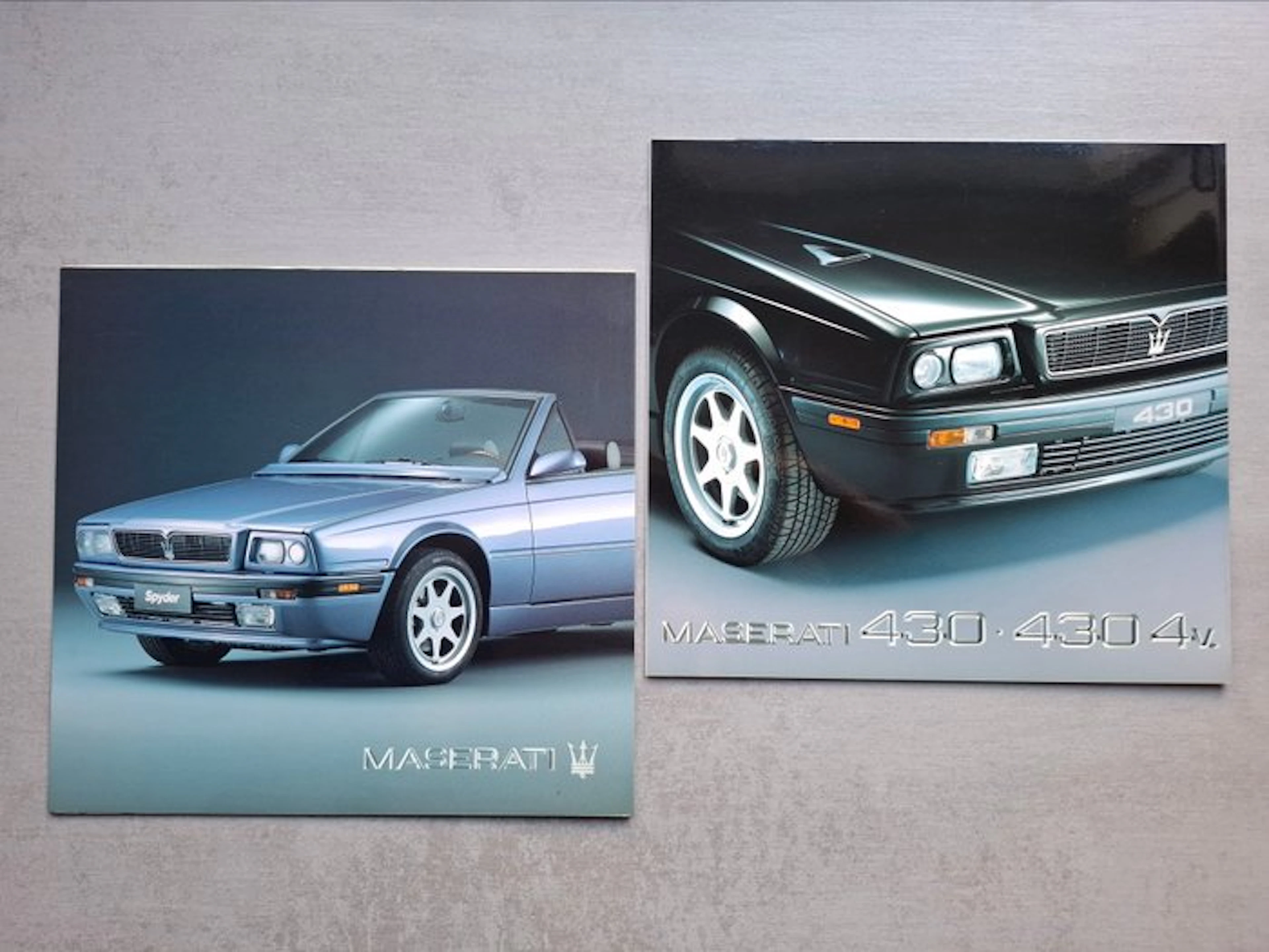 Brochure - Maserati - 430 - 430 4v - Spyder iE