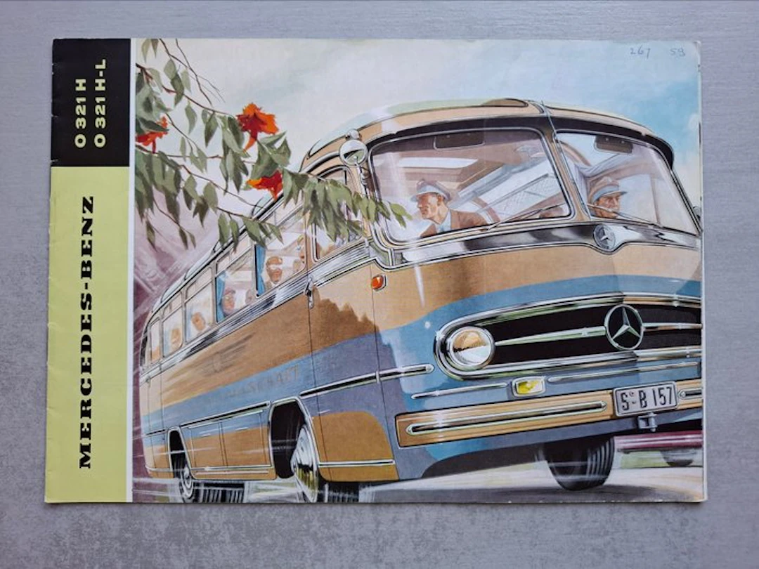 Brochure - Mercedes-Benz - O 321 H - O 321 H-L - 1959