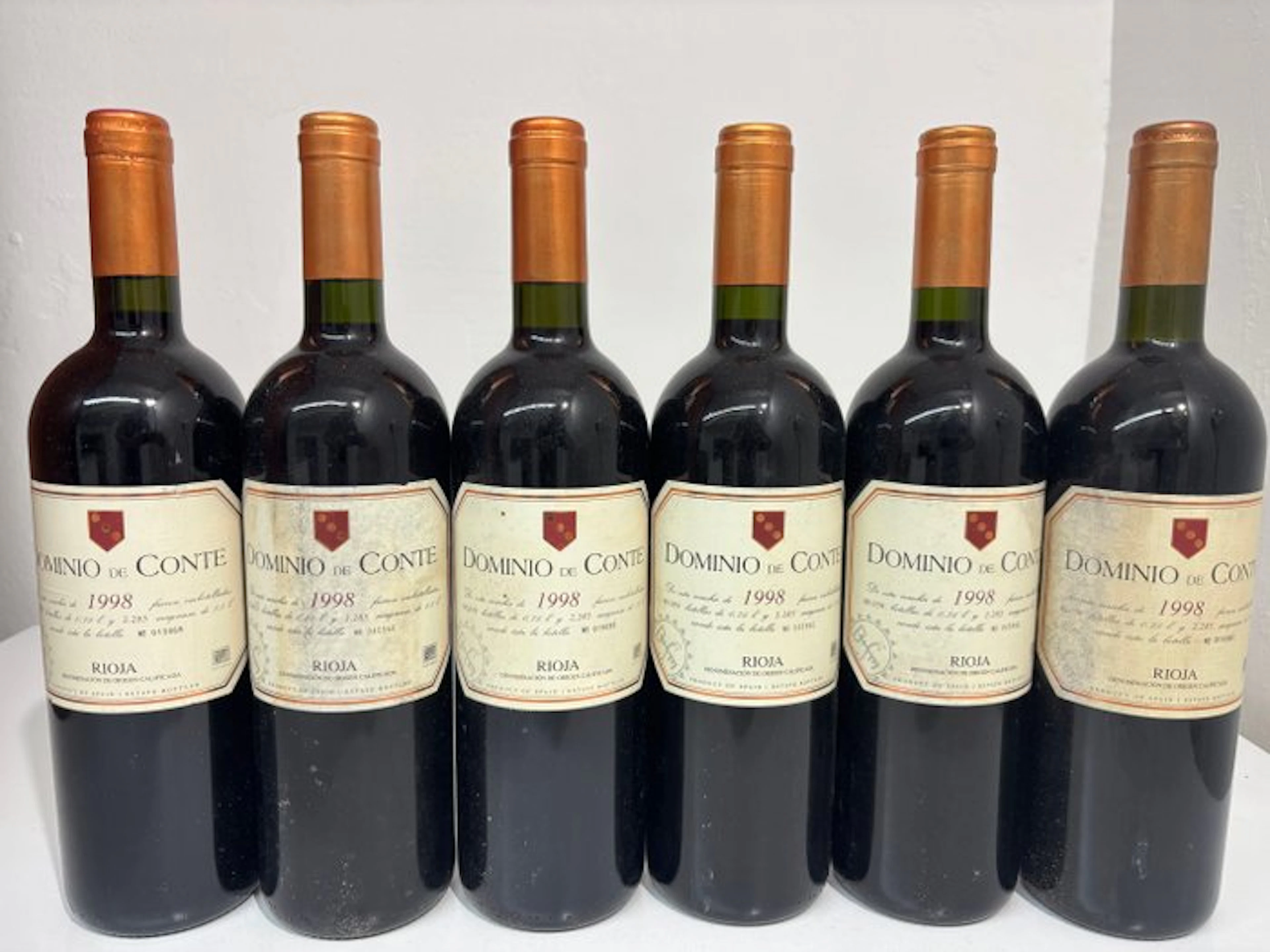 1998 Bodegas Bretón, Dominio de Conte - Rioja Reserva - 6 Bottles (0.75L)