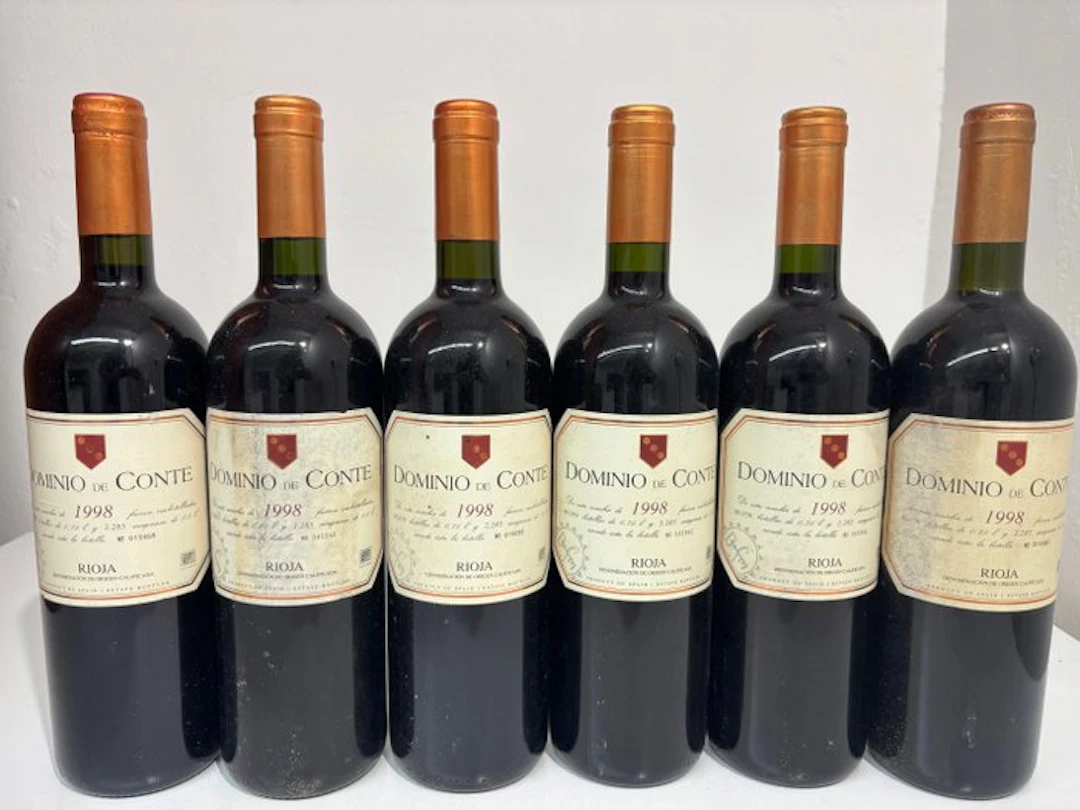 1998 Bodegas Bretón, Dominio de Conte - Rioja Reserva - 6 Bottles (0.75L)