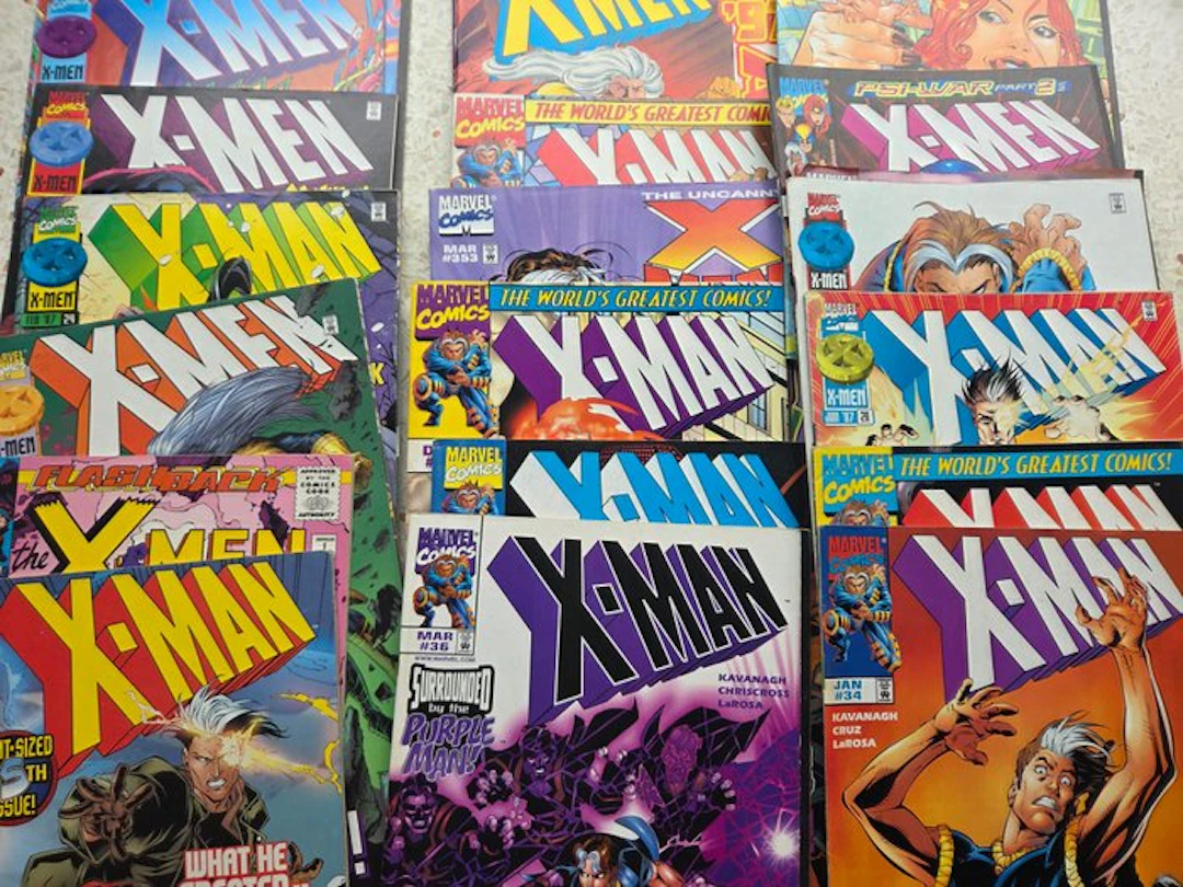 X-Men - Various issues - 82 Comic - First edition - 1990/1998