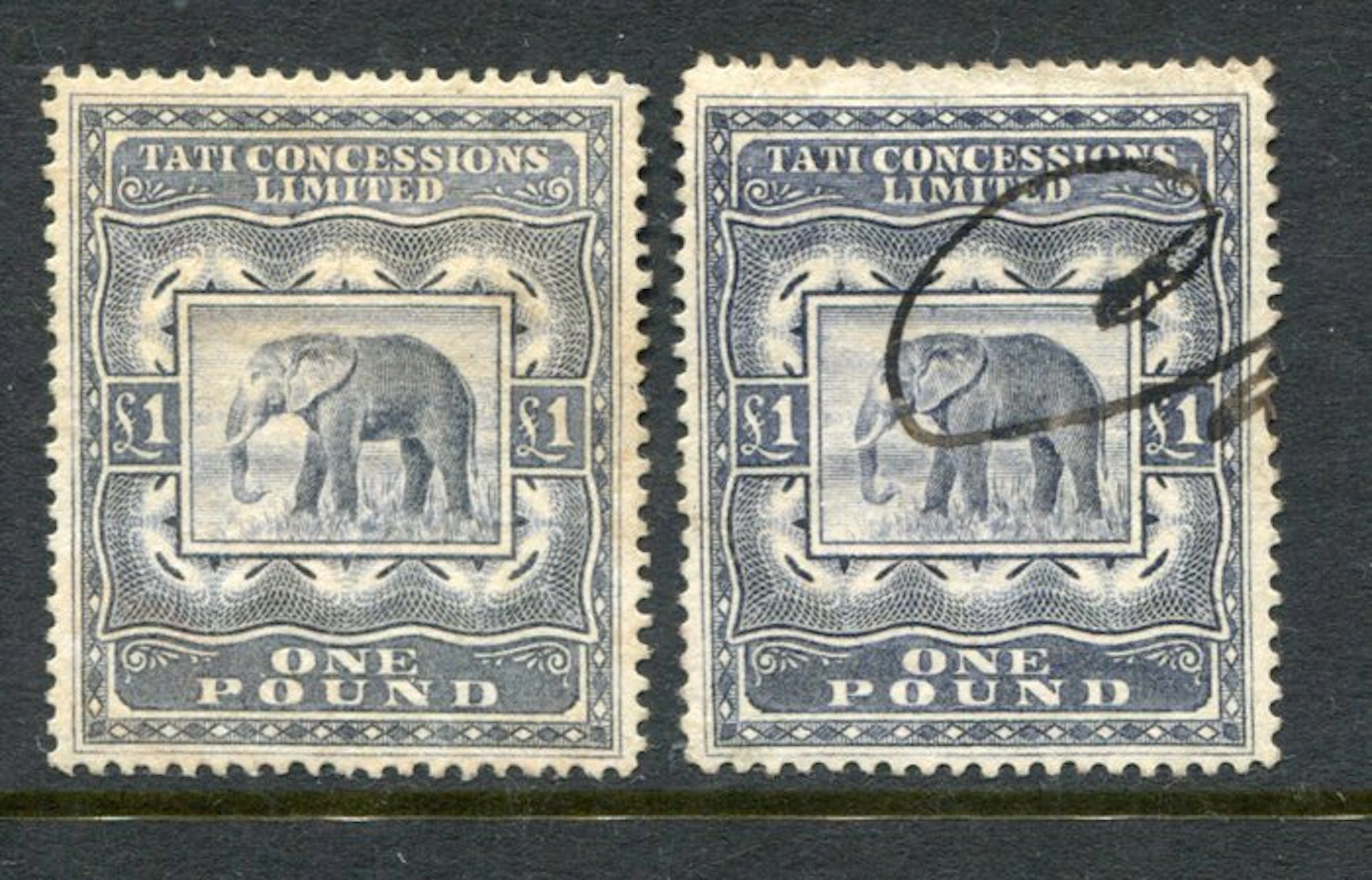 Bechuanaland 1896/1896 - BECHUANALAND 1896 TATI...