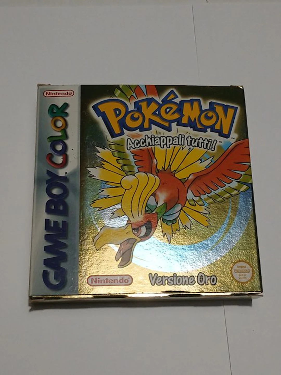Nintendo - Gameboy Color - Pokémon Versione Oro - Video game - In original box