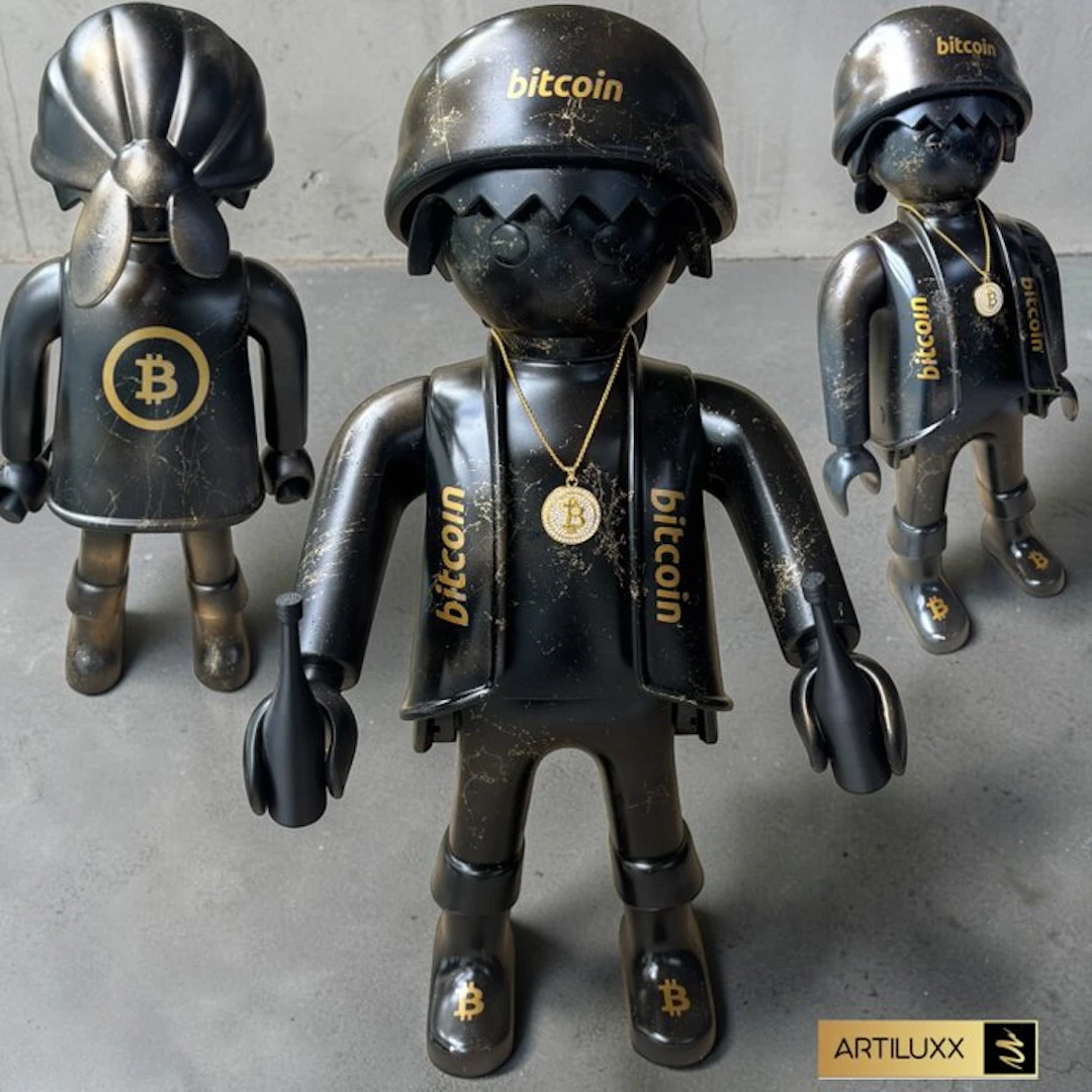 Artiluxx - XXL playmobil Bitcoin Celebration