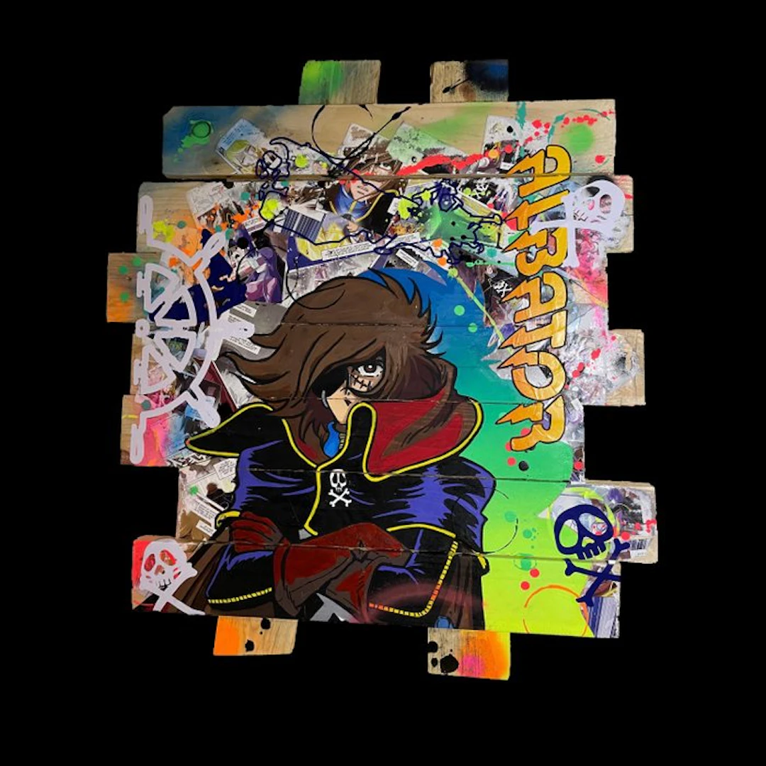 Vincent STREIFF - Le Pirate de l'Espace – Tableau Pop Art...