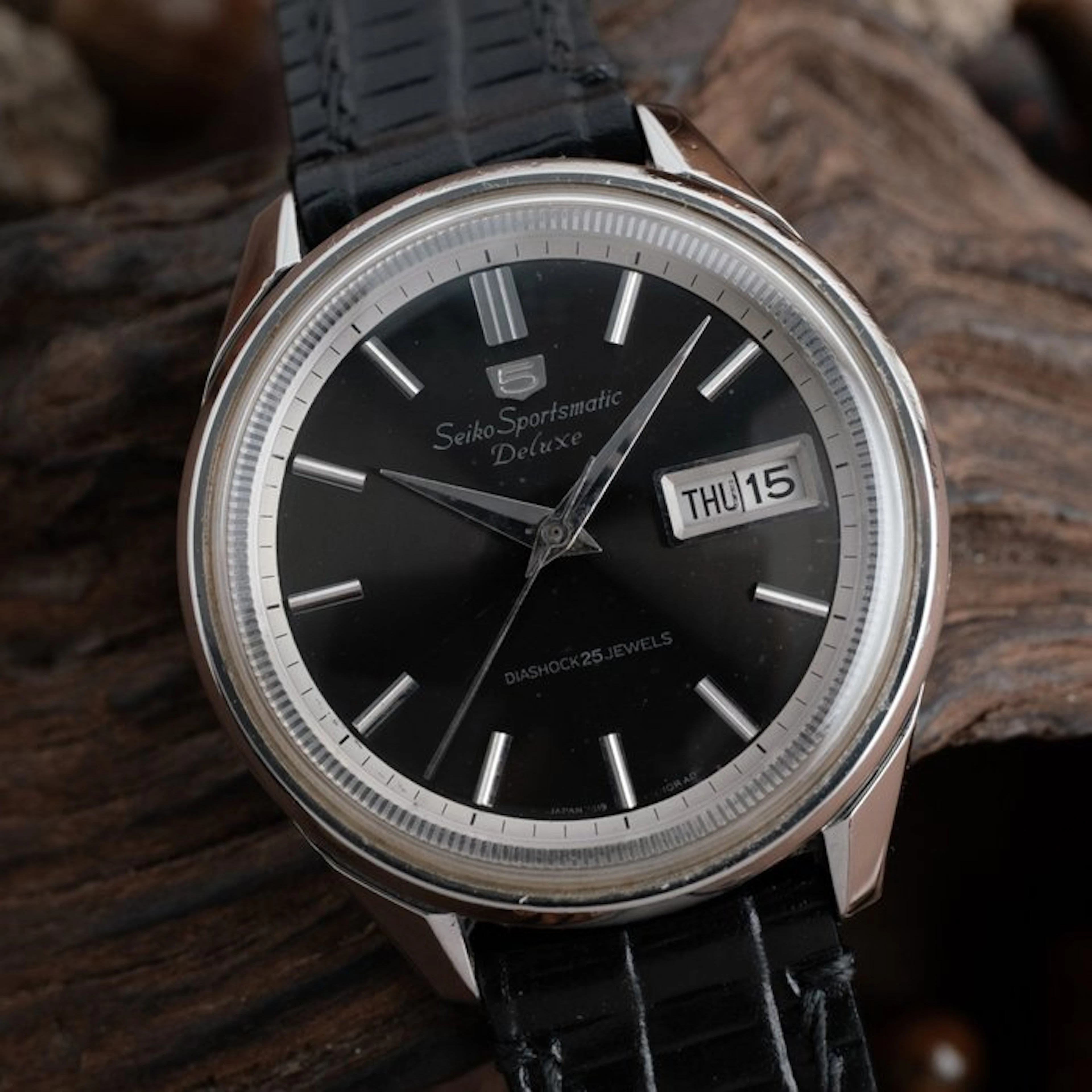 Seiko - Sportsmatic Deluxe 'Serviced' - No reserve price...