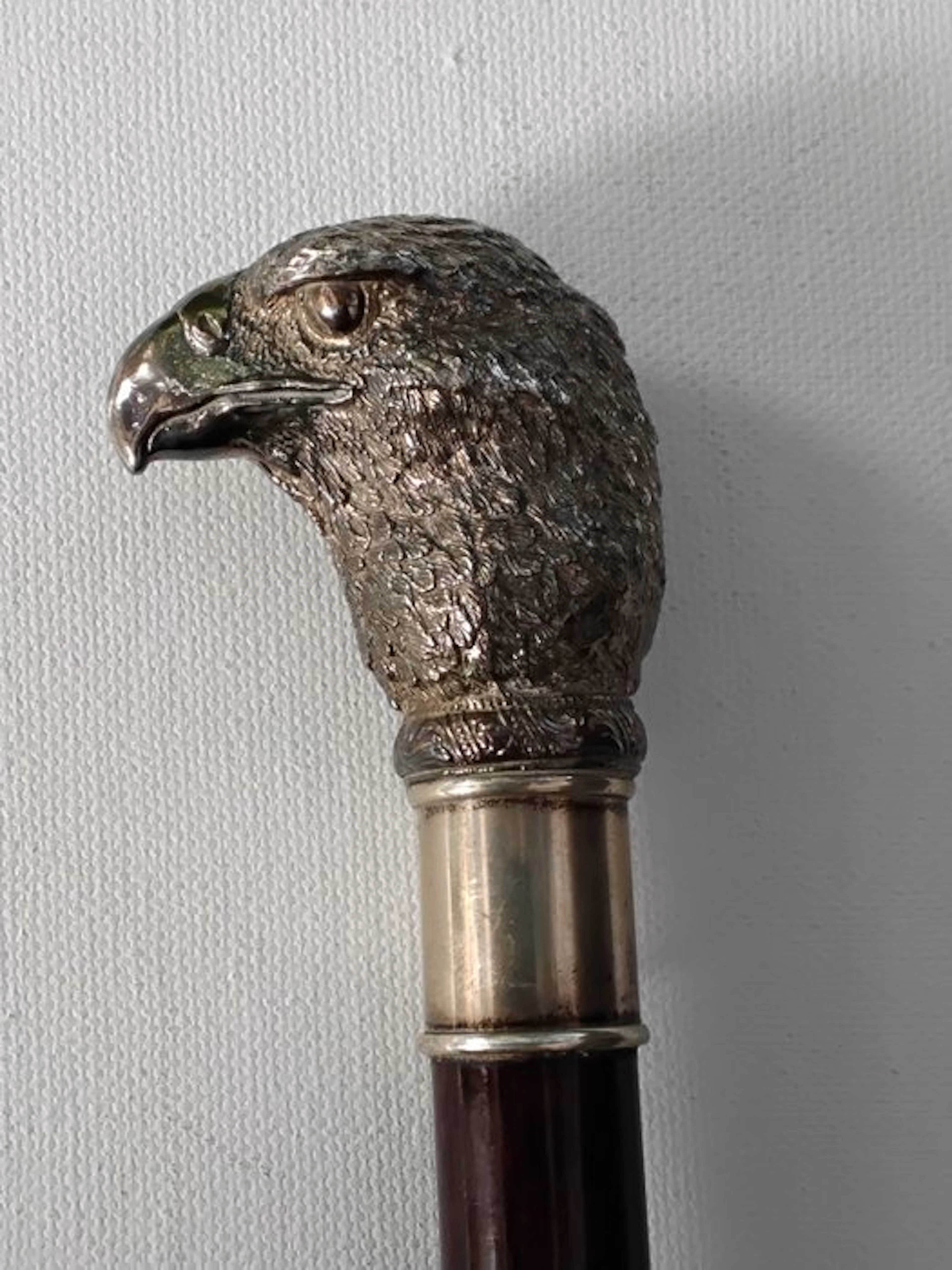 Walking stick - .925 silver - Fratelli Magrino 1980