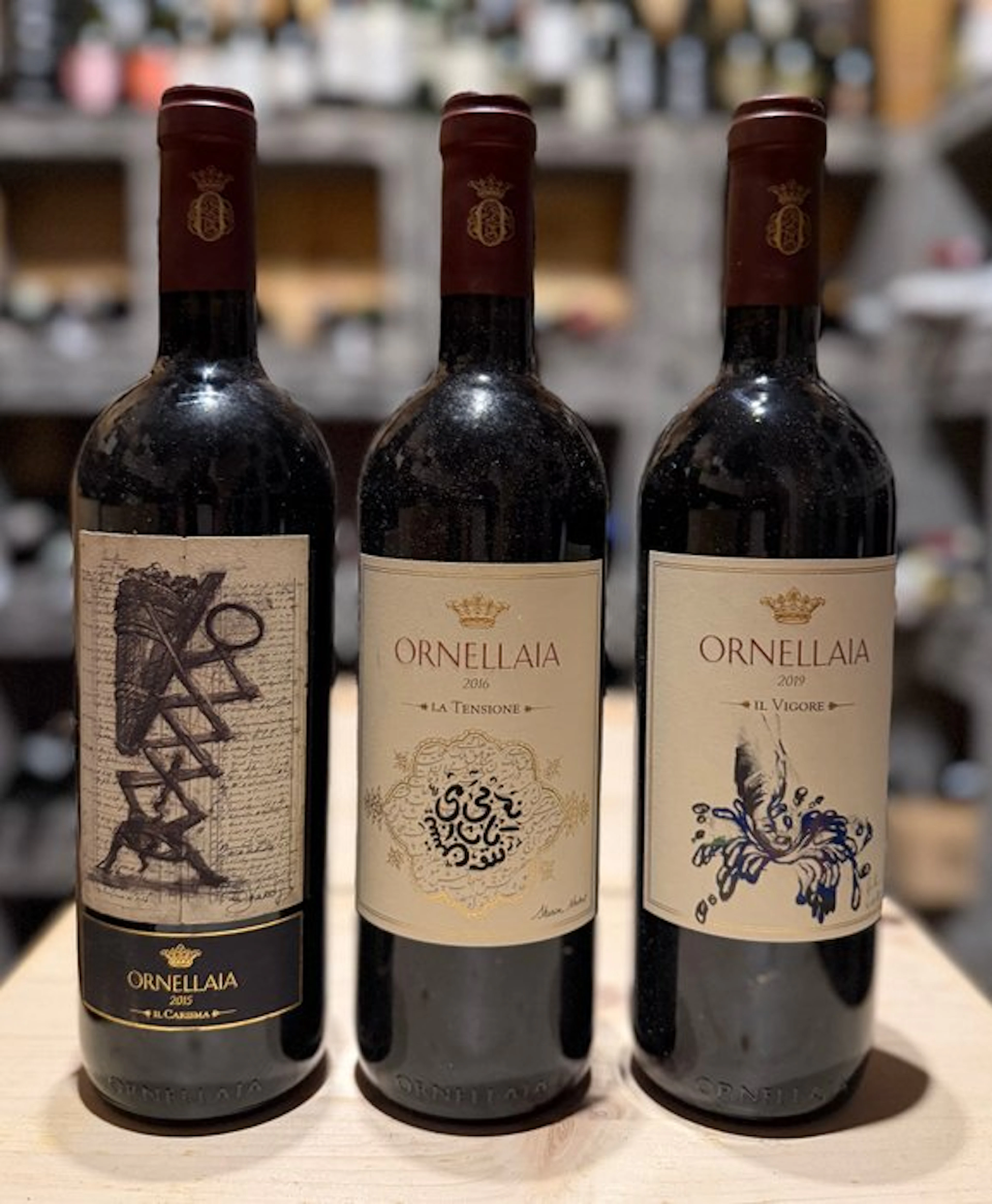 Ornellaia Vendemmia d’Artista; 2015 Il Carisma