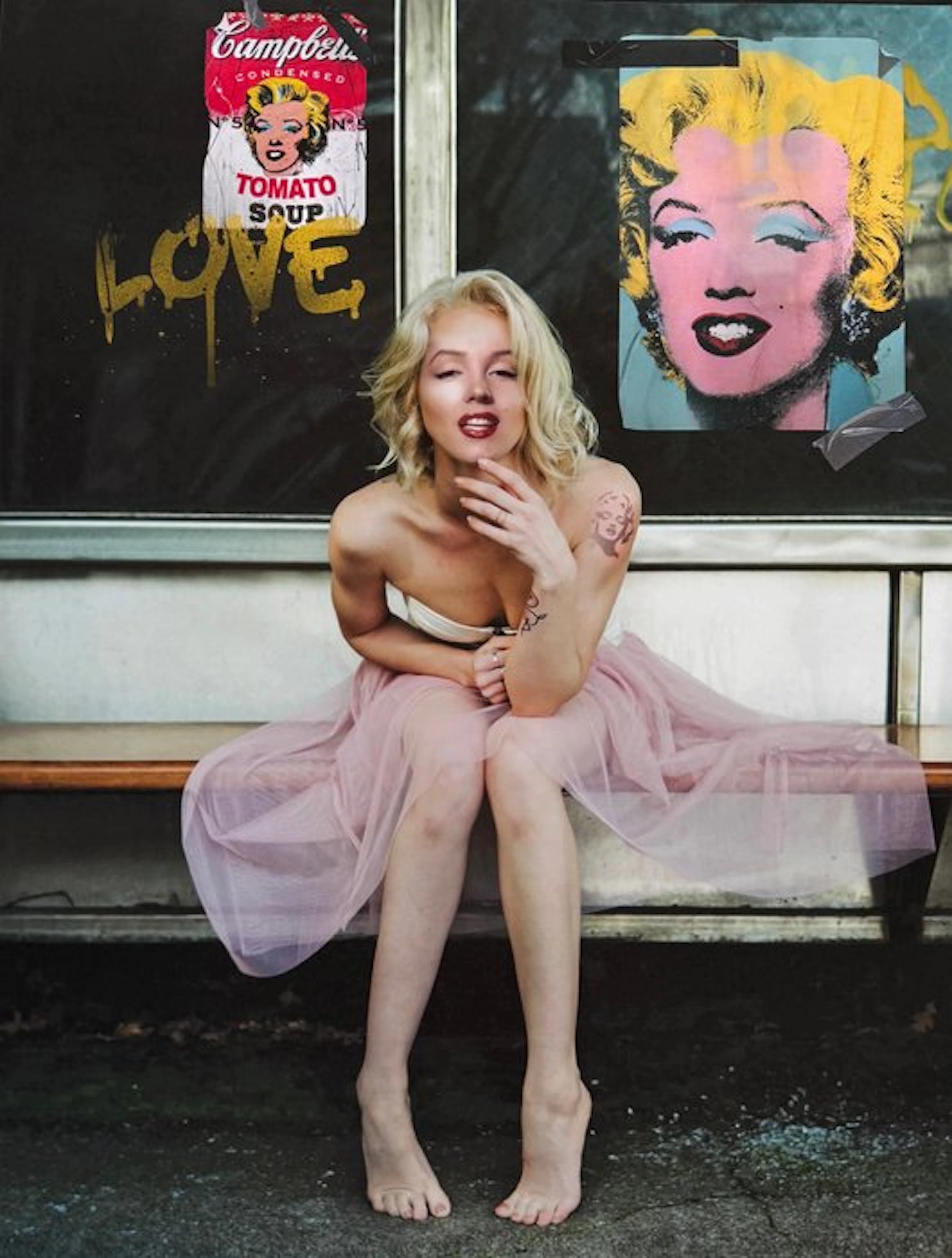 Dikhotomy - “New Marilyn”. - 45 x 34 cm.