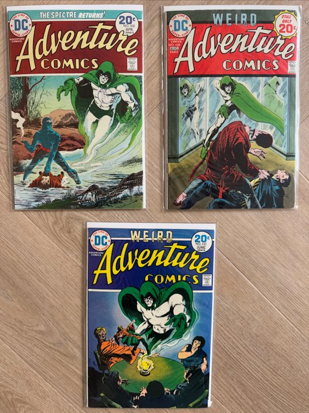 Adventure Comics 431; 432; 433 - Adventure Comics set - 3 Comic - First edition
