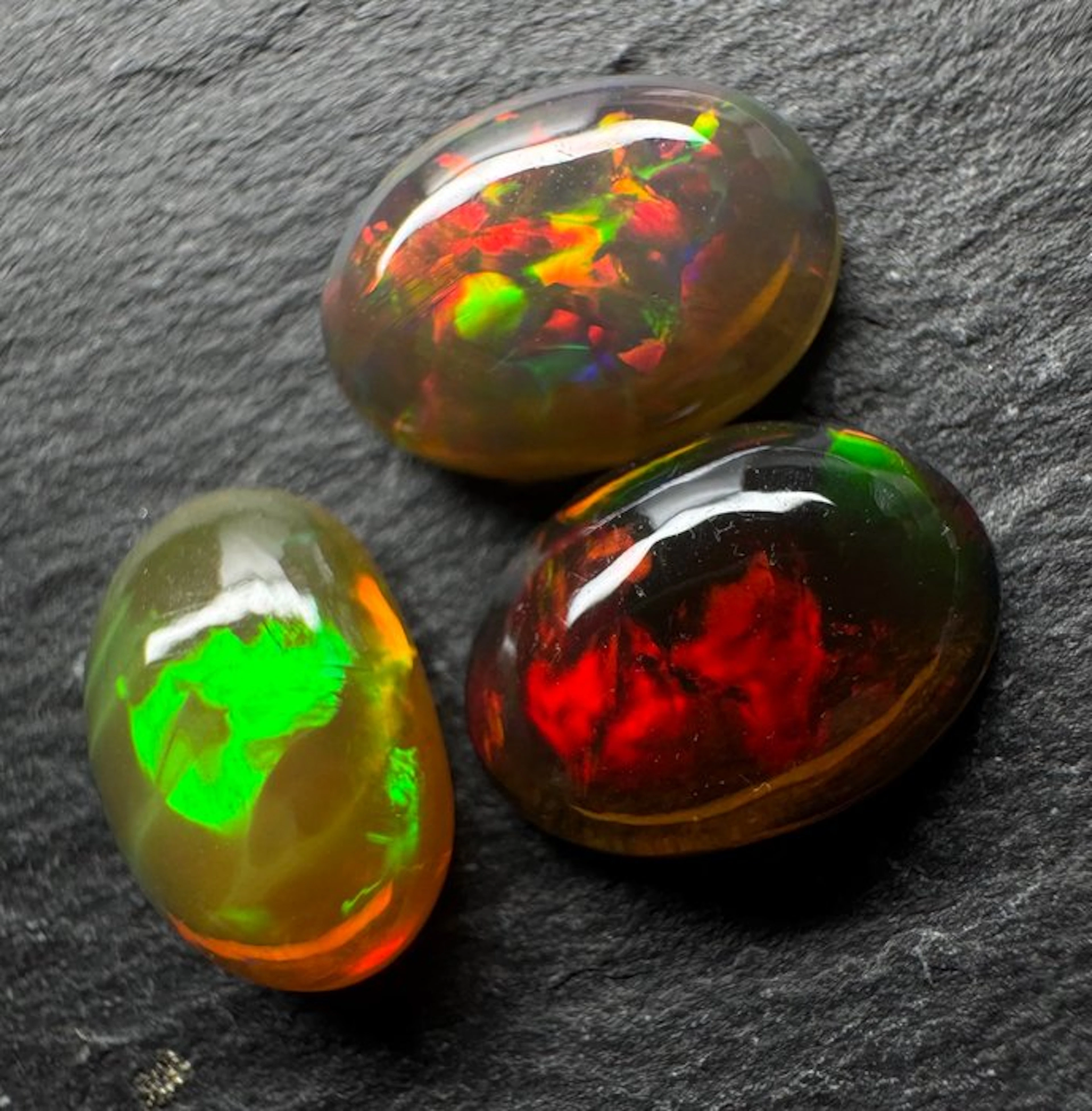 Opal Cabochons- 1.02 g - (3)