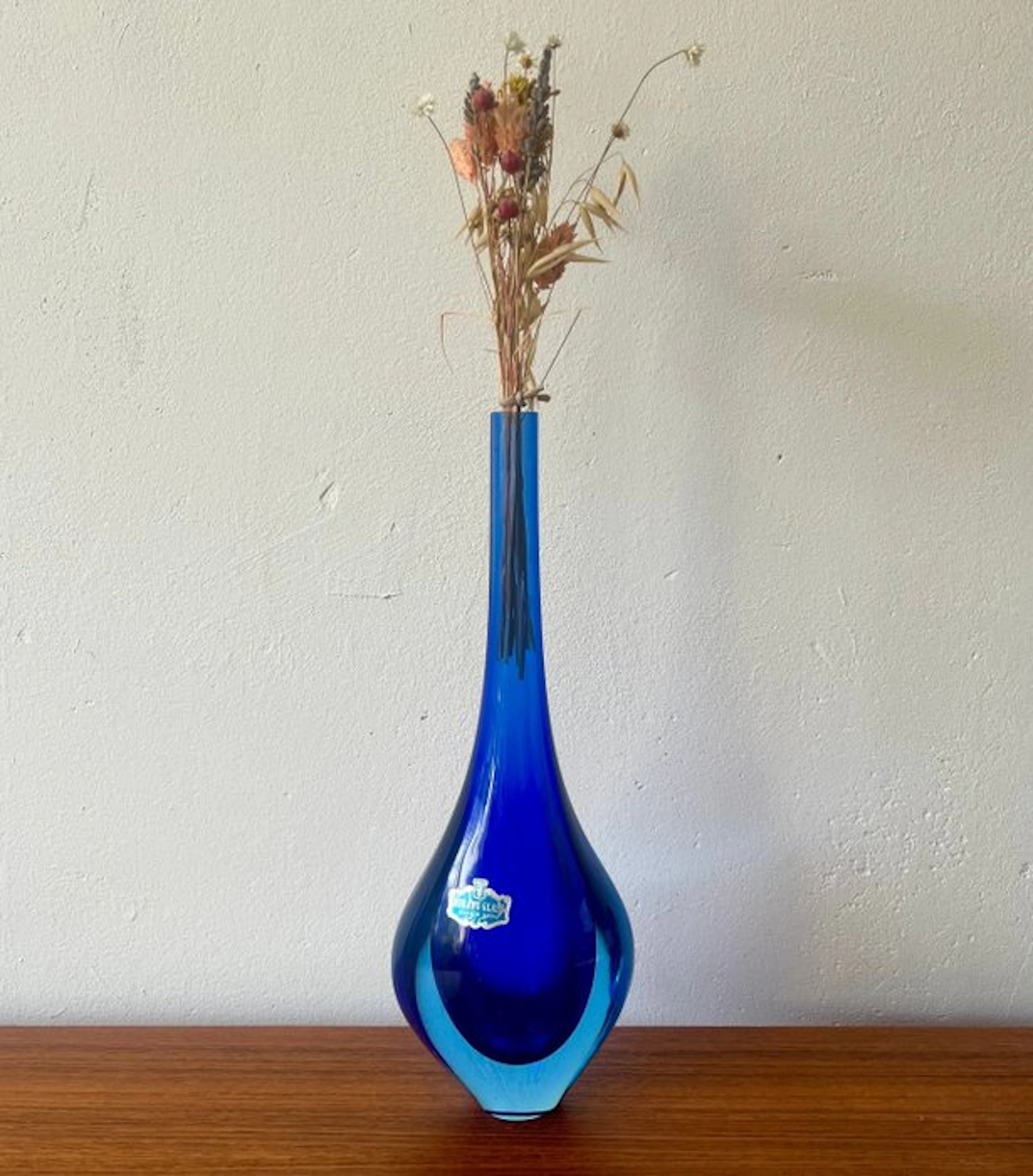 Murano - Vase - Murano glass, 28.5 cm - Solifleurvase