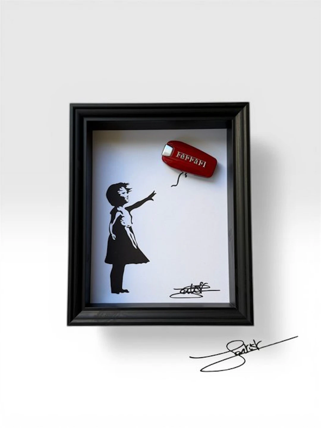 Artwork - Ferrari - Ferrari Balloon Girl - 2025