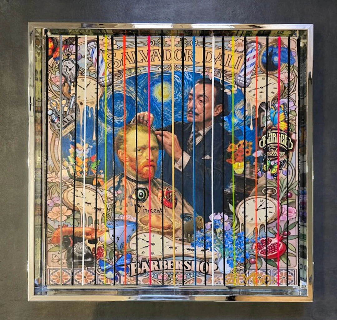 Elmago - Dali barber shop Van gogh vintage"(NEW) "