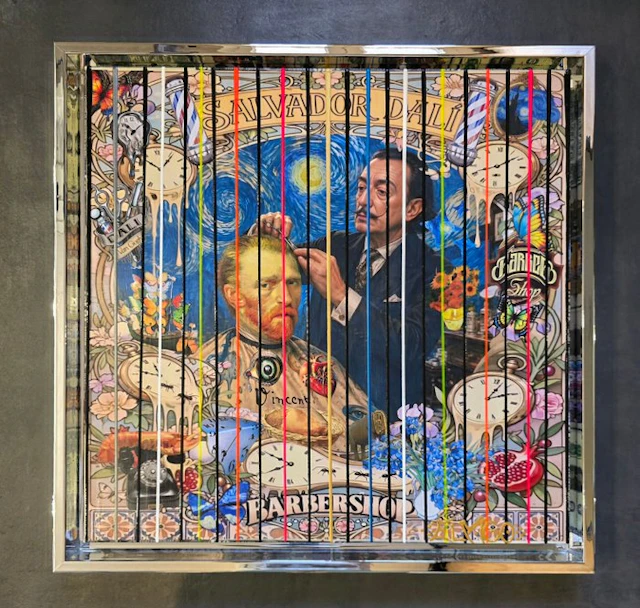 Elmago - Dali barber shop Van gogh vintage"(NEW) "
