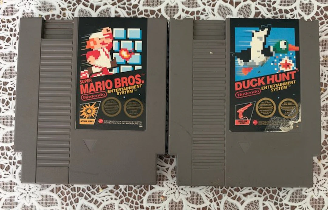 Nintendo - Nes - Super Mario Bros. / Duck Hunt - Video game