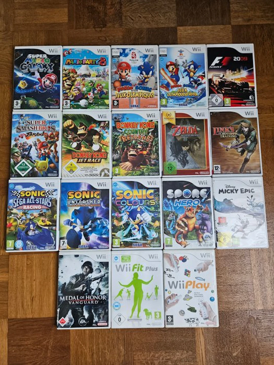 Nintendo - Wii - Wii spellen bundel - Video game - In original box
