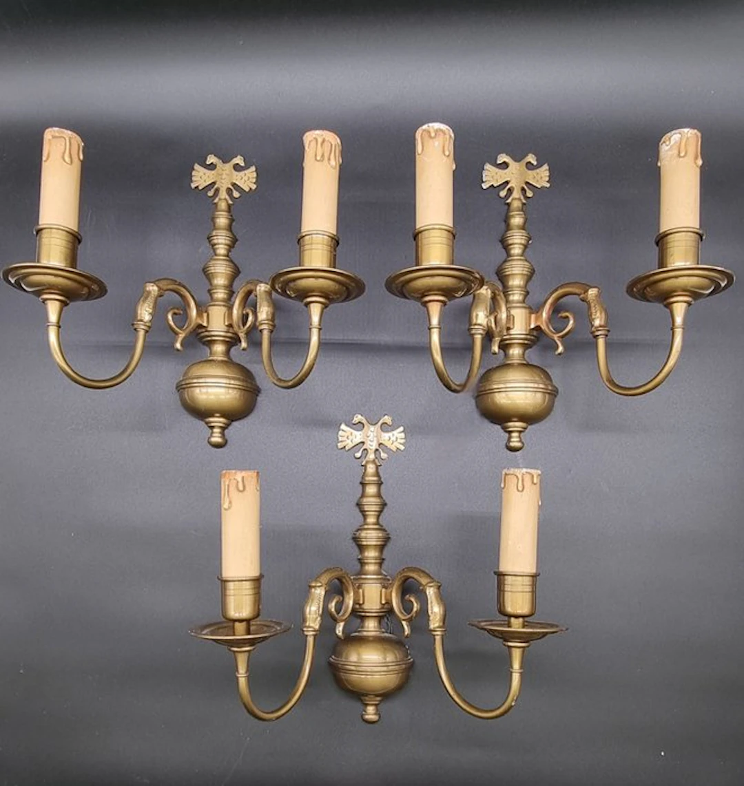 Wall sconce (3) - 3-piece set Schröder & Co