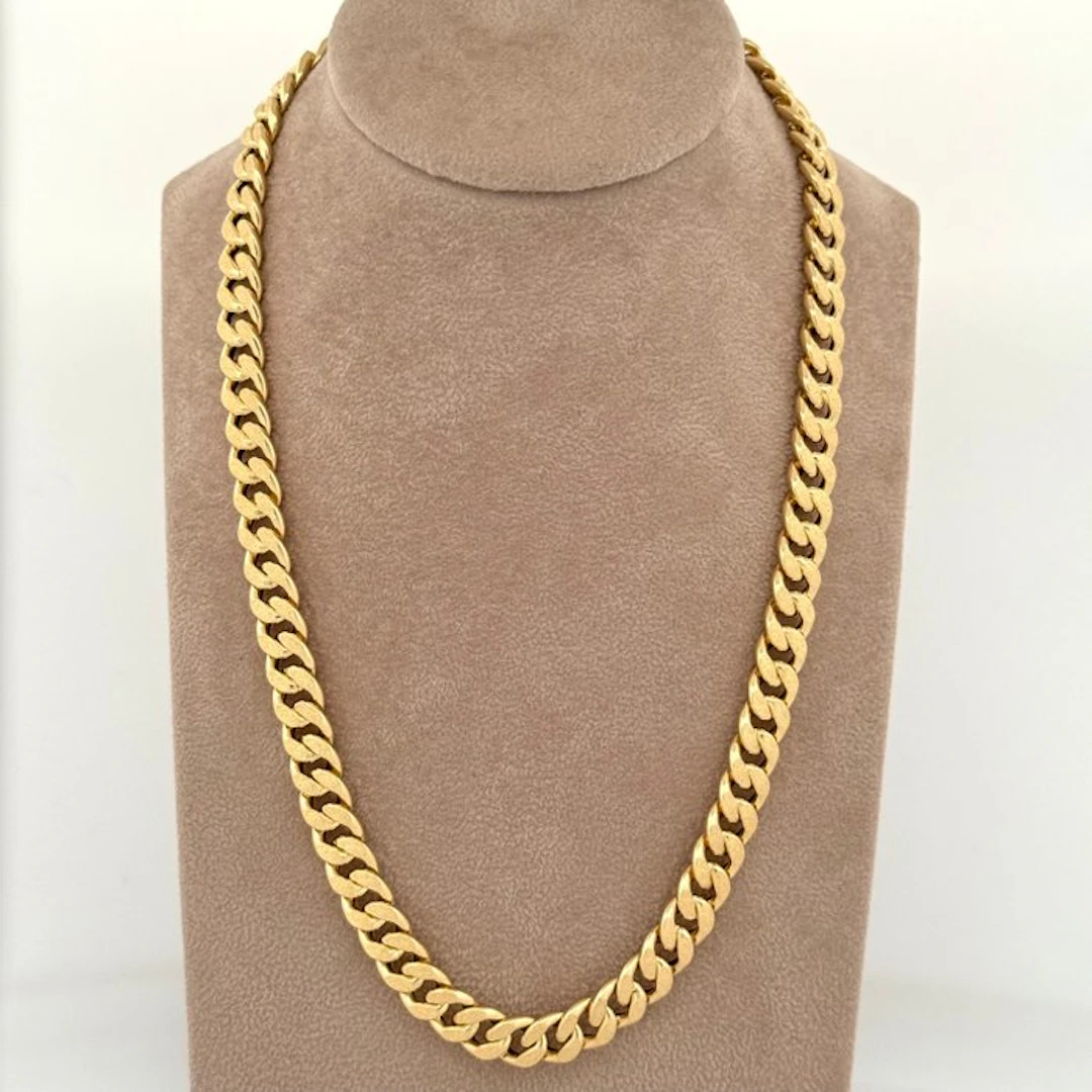 Necklace - 18 kt. Yellow gold - “The Lily” - 50 cm