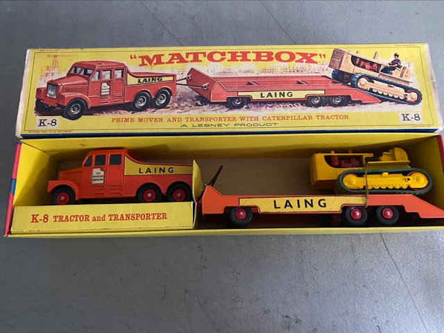Matchbox - Model truck - Matchbox King Size K-8 Prime...