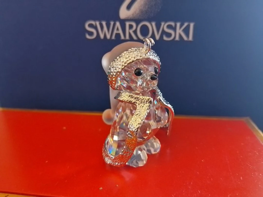 Swarovski - Figurine - Kris Bear - Christmas Ornament...